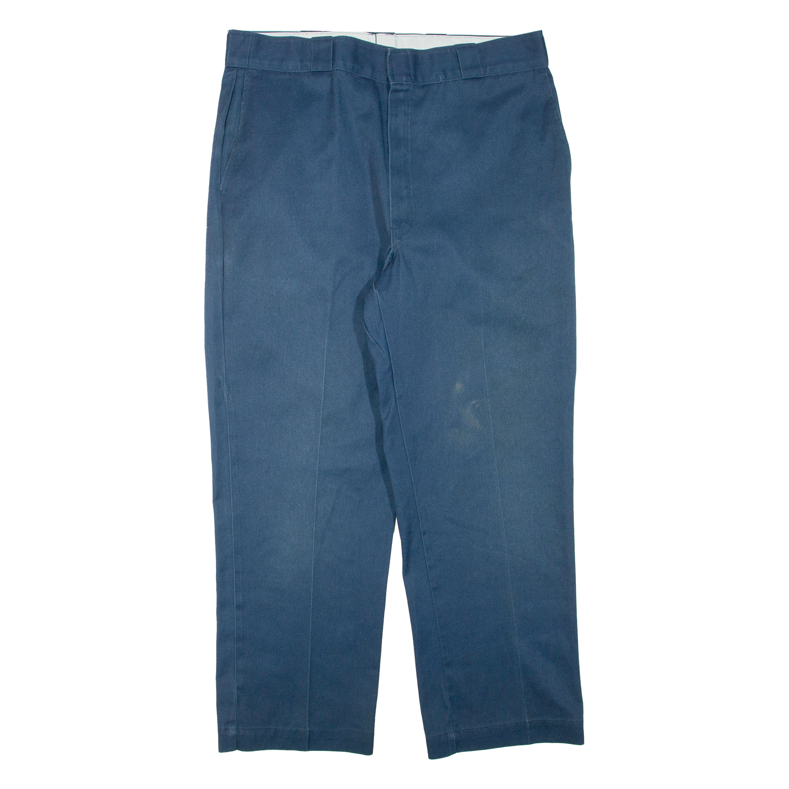 DICKIES Mens Trousers Blue Regular Tapered W38 L29 Refurbished - N/A refurbished available on Cerqular
