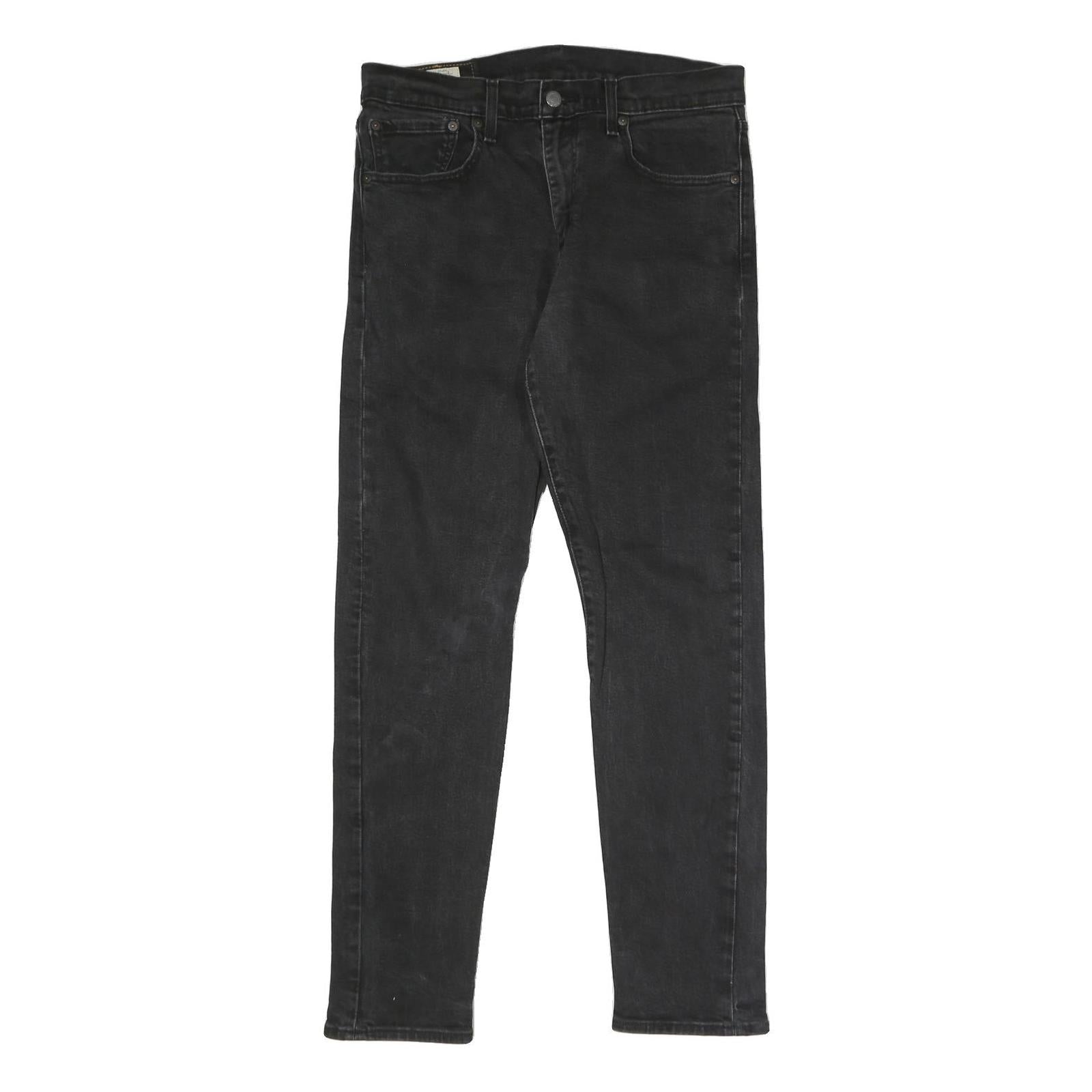 LEVI'S 512 Big E Mens Jeans Black Slim Skinny Denim W32 L32 Classic Style Refurbished - N/A refurbished available on Cerqular