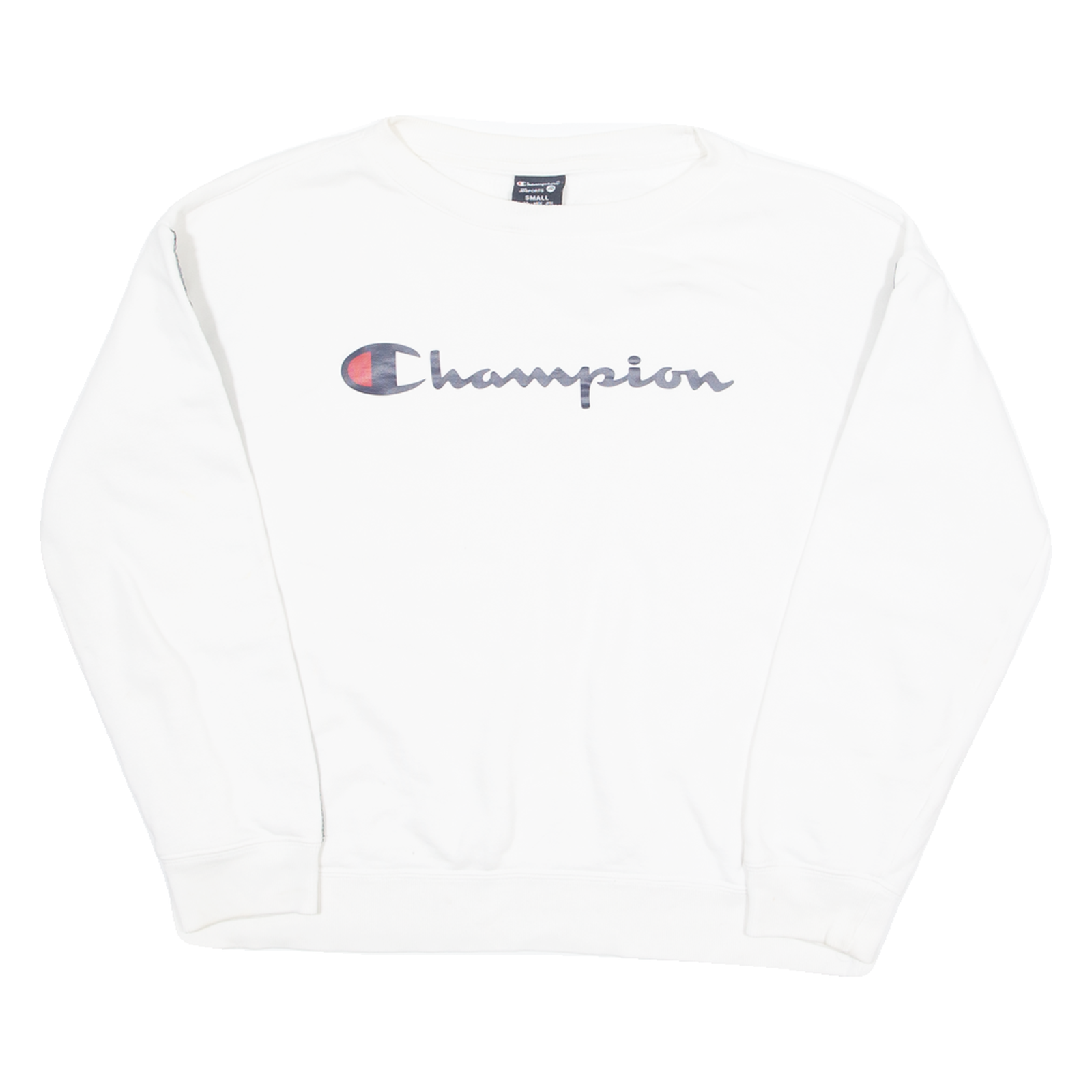 CHAMPION Mens Sweatshirt White S Refurbished - N/A refurbished available on Cerqular