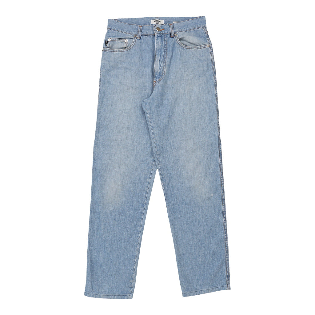 Moschino Jeans Jeans - 30W UK 10 Blue Cotton Refurbished - Thrifted (note: this is a term often used to describe second- refurbished available on Cerqular