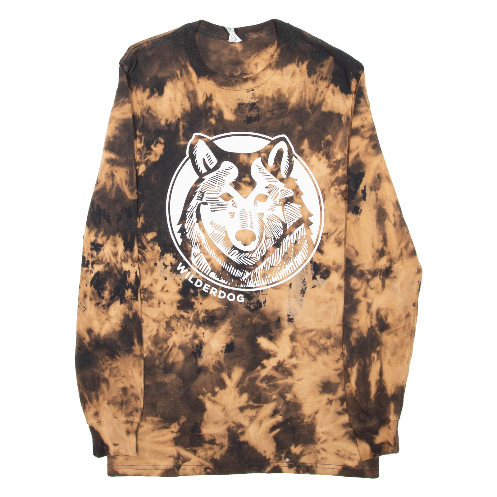 PACIFIC Wilderdog Mens T-Shirt Brown Long Sleeve S Refurbished - N/A refurbished available on Cerqular