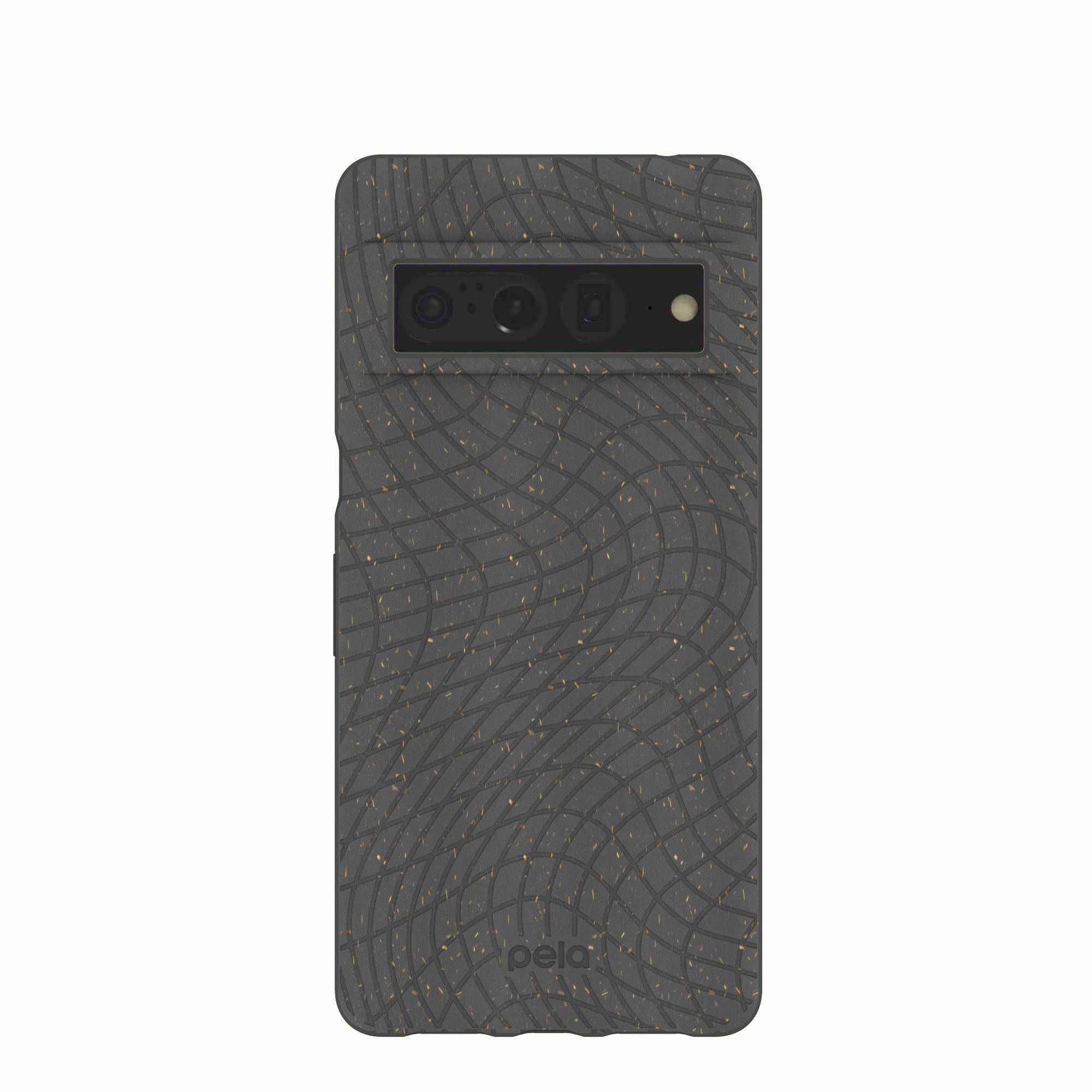 Black Mesh Flex Google Pixel 7 Pro Case Refurbished - Pela Case refurbished available on Cerqular