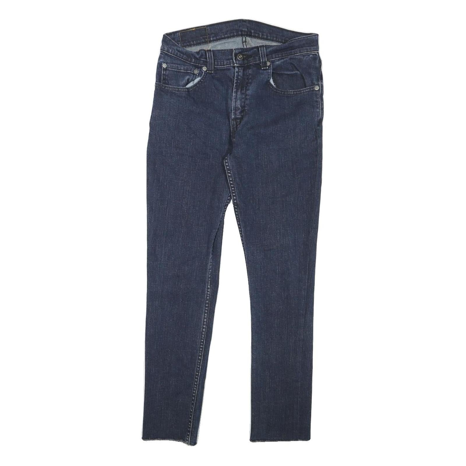 LEVI'S Womens Slim Blue Denim Medium Wash Jeans W27 L25 Classic Cotton Blend Refurbished - N/A refurbished available on Cerqular