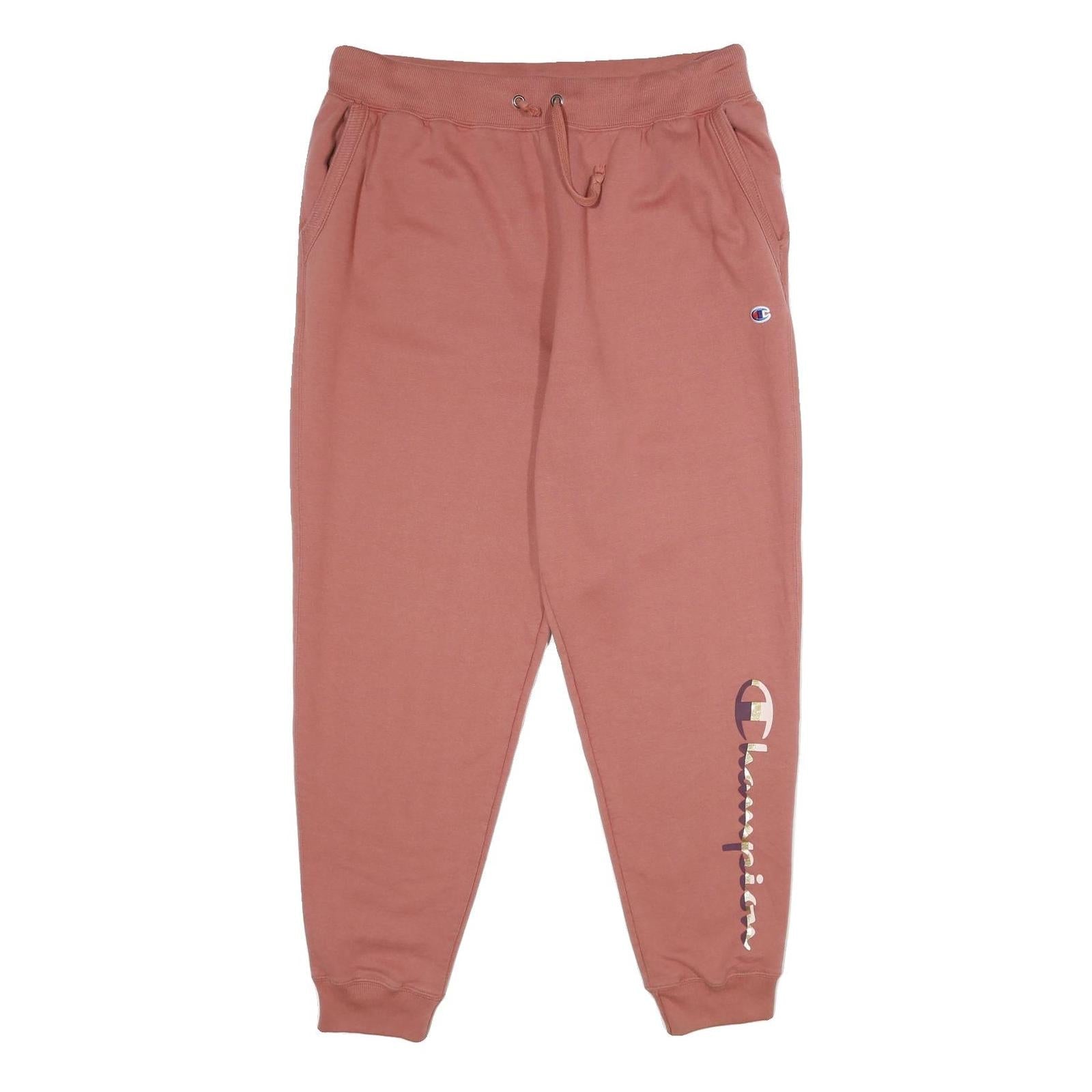 Buy CHAMPION Womens Joggers Rust Pink 2XL W34 Casual Cotton Blend Sweatpants Refurbished - $25.99 CHAMPION Womens Joggers Rust Pink 2XL W34 Casual Cotton Blend Sweatpants Refurbished - N/A refurbished available on Cerqular
