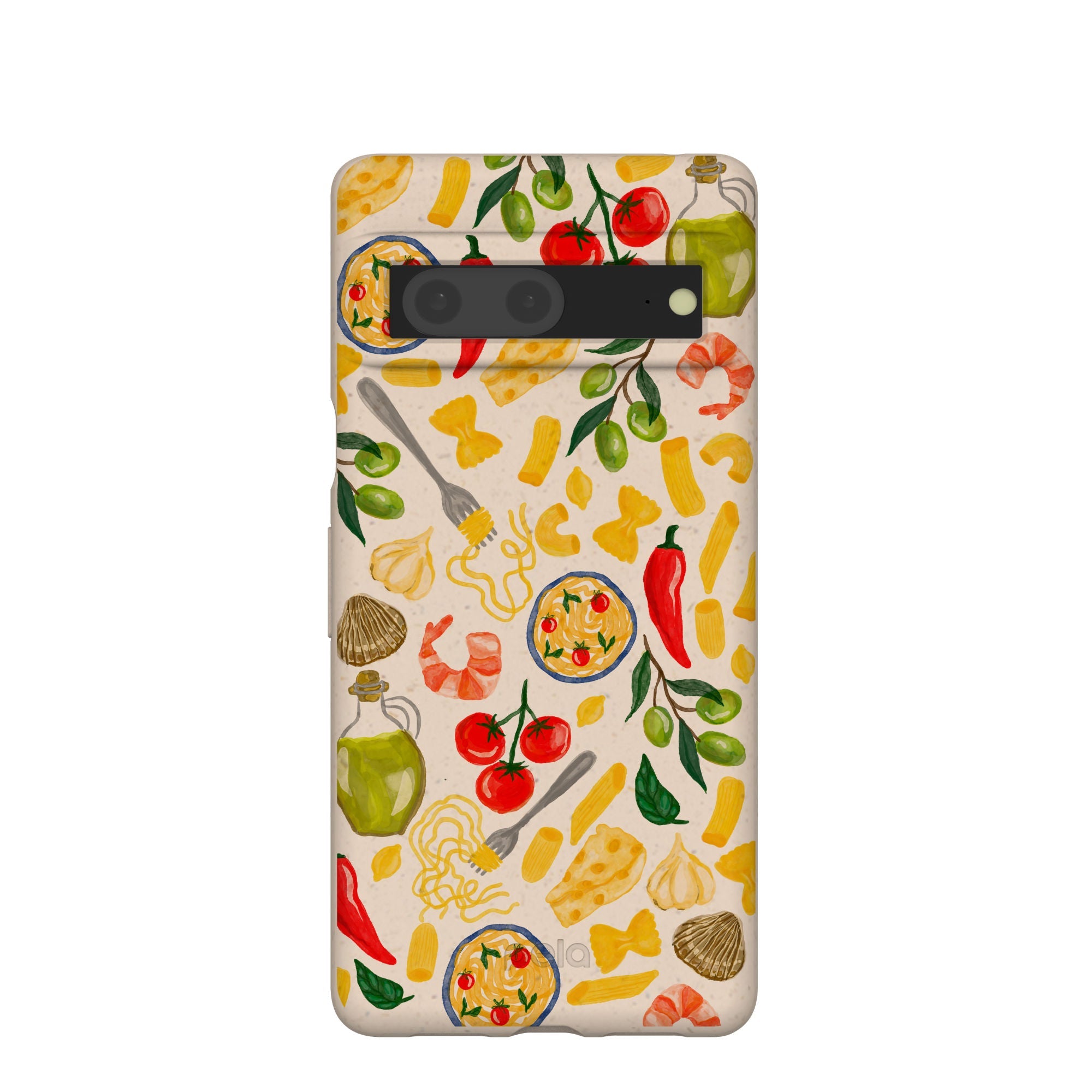 Seashell Pasta Alchemy Google Pixel 7 Case Refurbished - Pela Case refurbished available on Cerqular