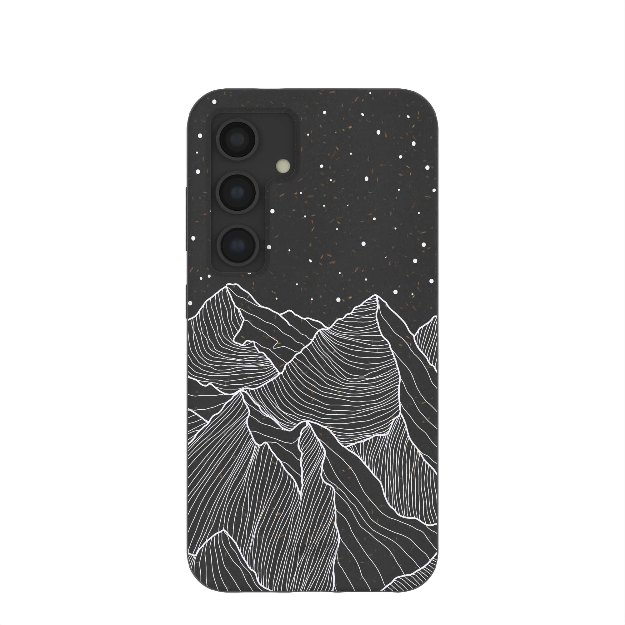 Black Night Panorama Samsung Galaxy S24 Case Refurbished - Pela Case refurbished available on Cerqular