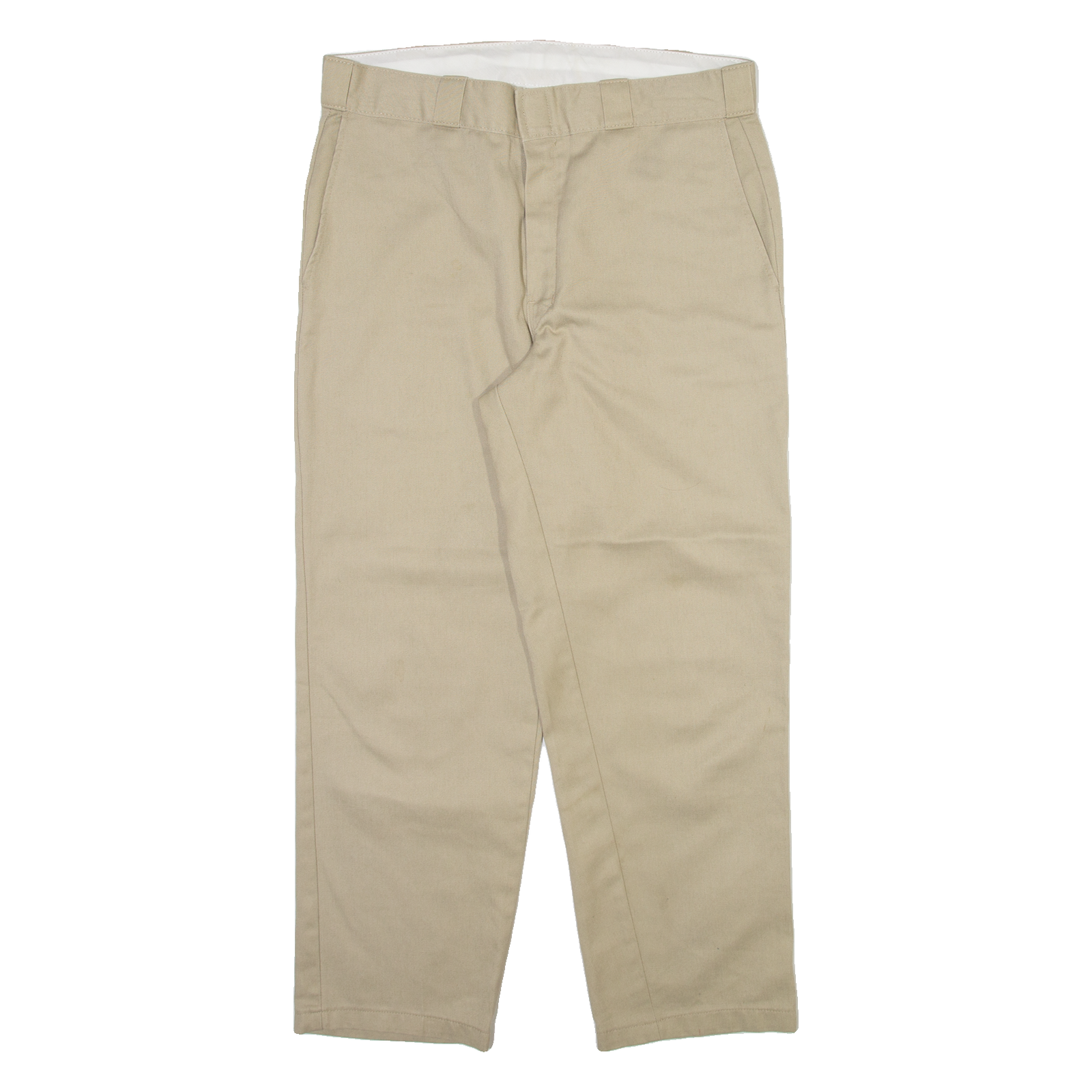 DICKIES Mens Trousers Beige Regular Straight W34 L27 Refurbished - N/A refurbished available on Cerqular