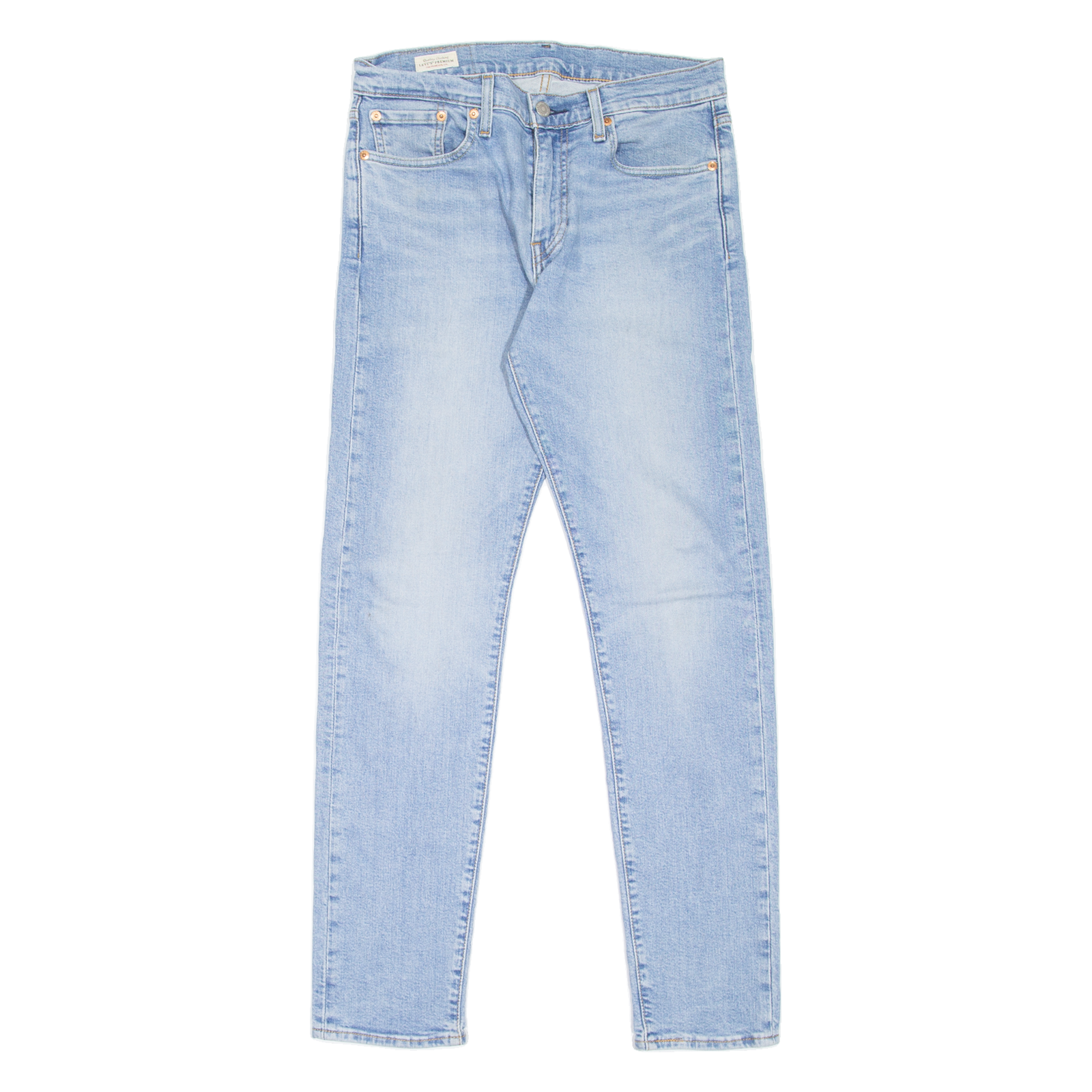 LEVI'S 512 BIG E Jeans Mens Blue Slim Tapered Stone Wash W29 L32 Refurbished - N/A refurbished available on Cerqular