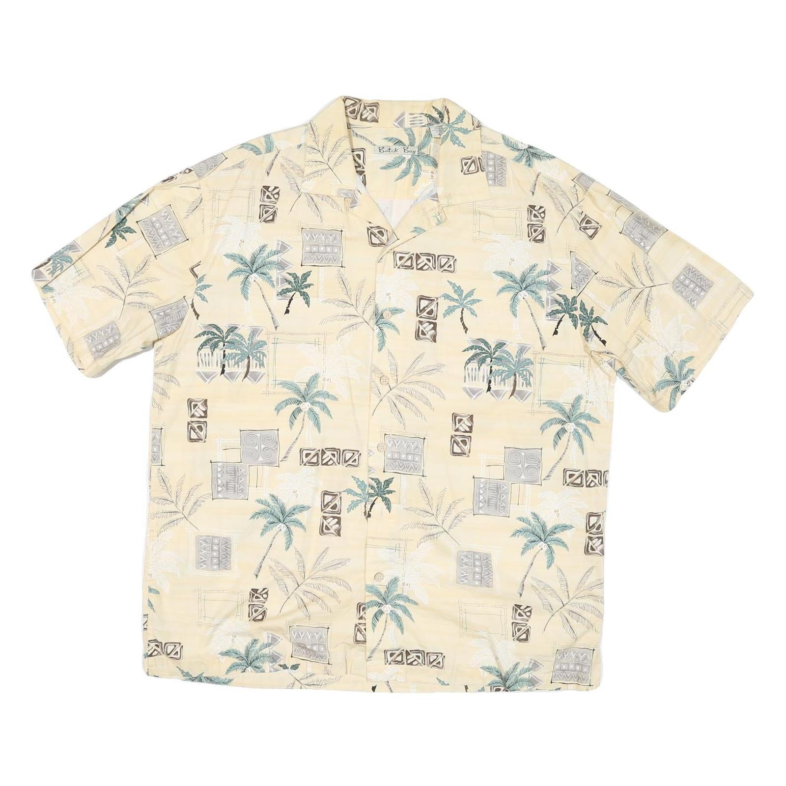 Buy BATICK BAY Mens Beige & Grey Hawaiian Shirt XL Cotton Blend Relaxed Fit Casual Refurbished - $19.49 BATICK BAY Mens Beige & Grey Hawaiian Shirt XL Cotton Blend Relaxed Fit Casual Refurbished - N/A refurbished available on Cerqular