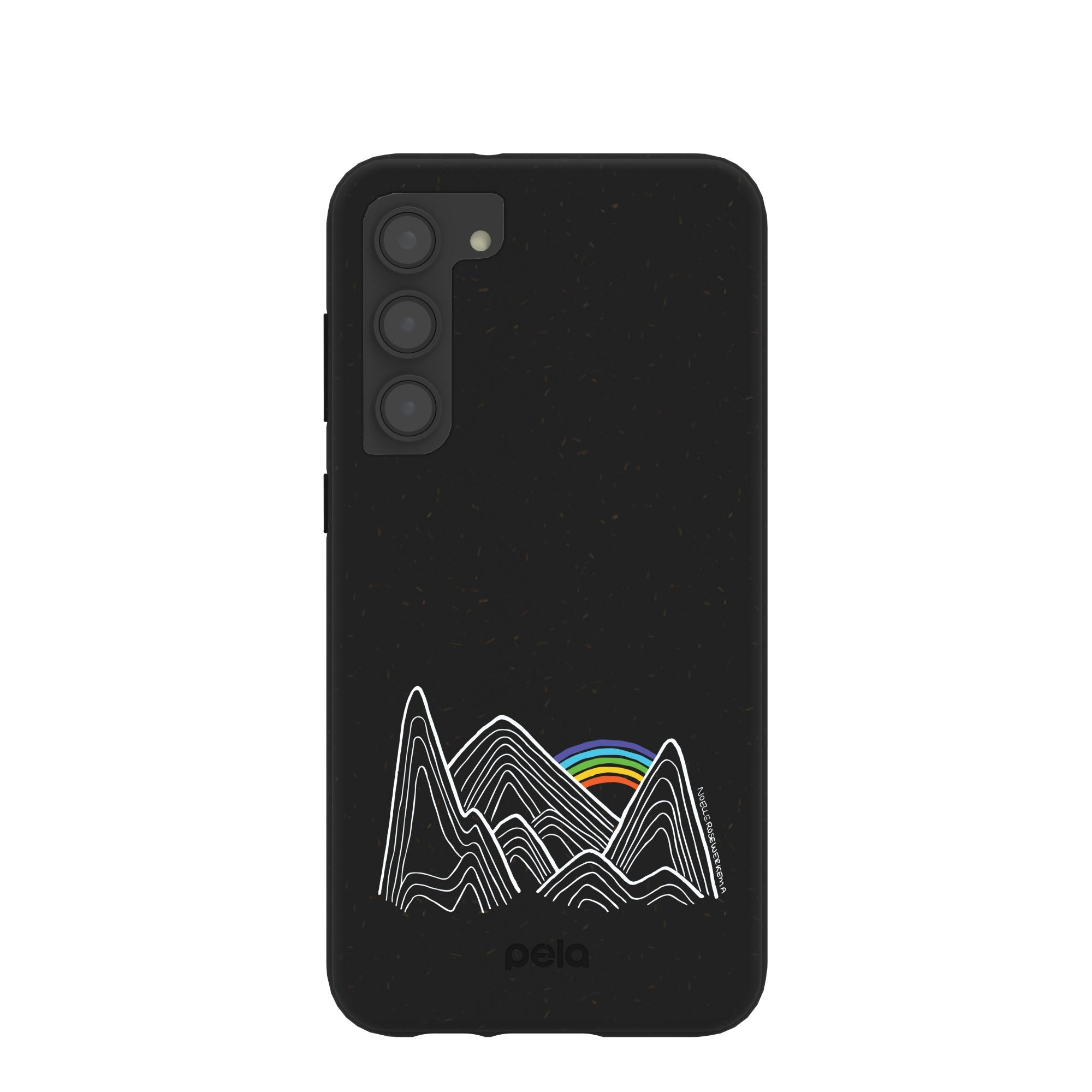 Black Elevation Samsung Galaxy S23+(Plus) Case Refurbished - Pela Case refurbished available on Cerqular