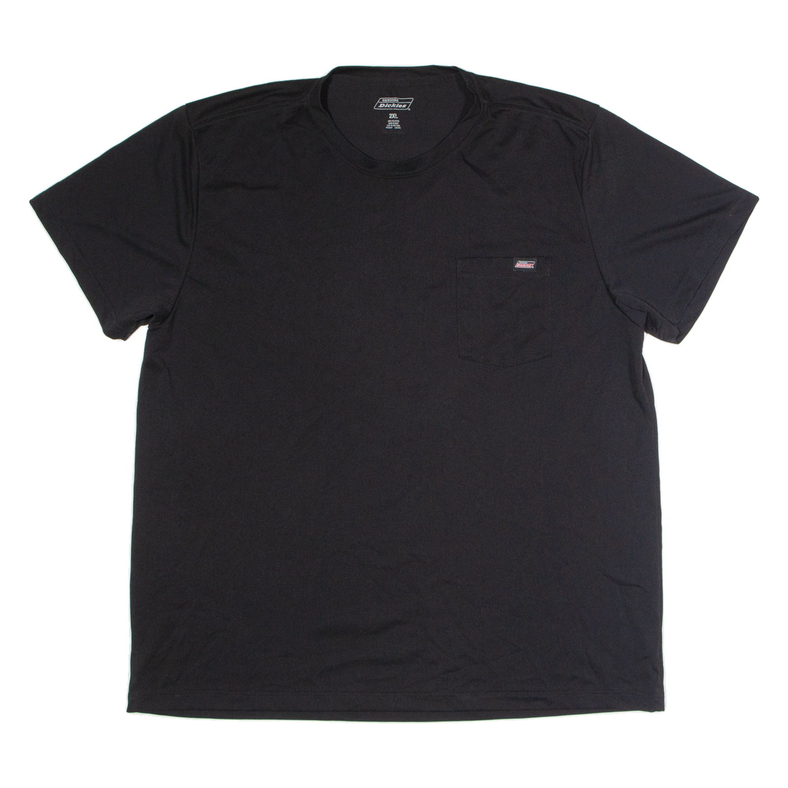 DICKIES Mens T-Shirt Black 2XL Refurbished - N/A refurbished available on Cerqular