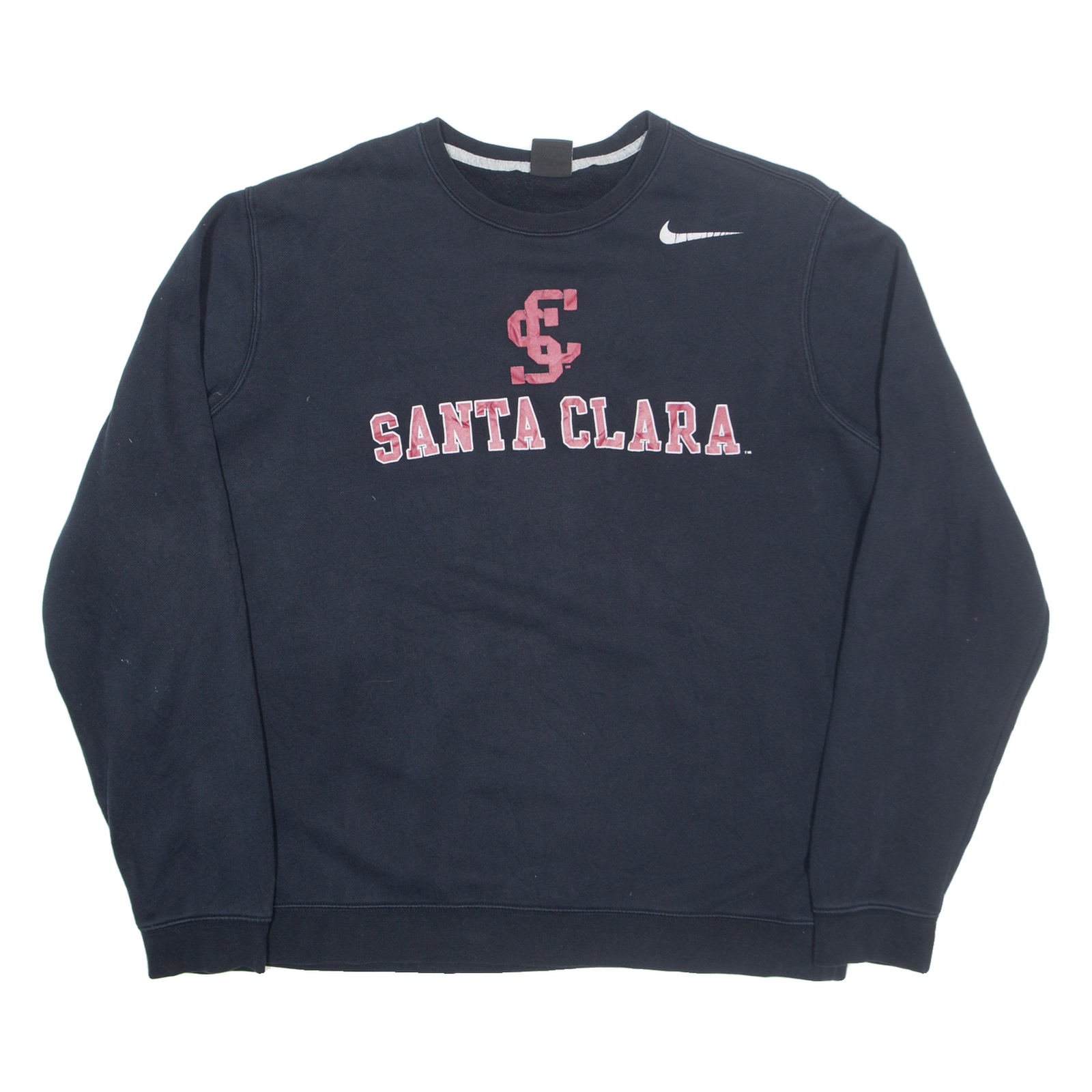 NIKE Santa Clara Mens Sweatshirt Black USA L Refurbished - N/A refurbished available on Cerqular