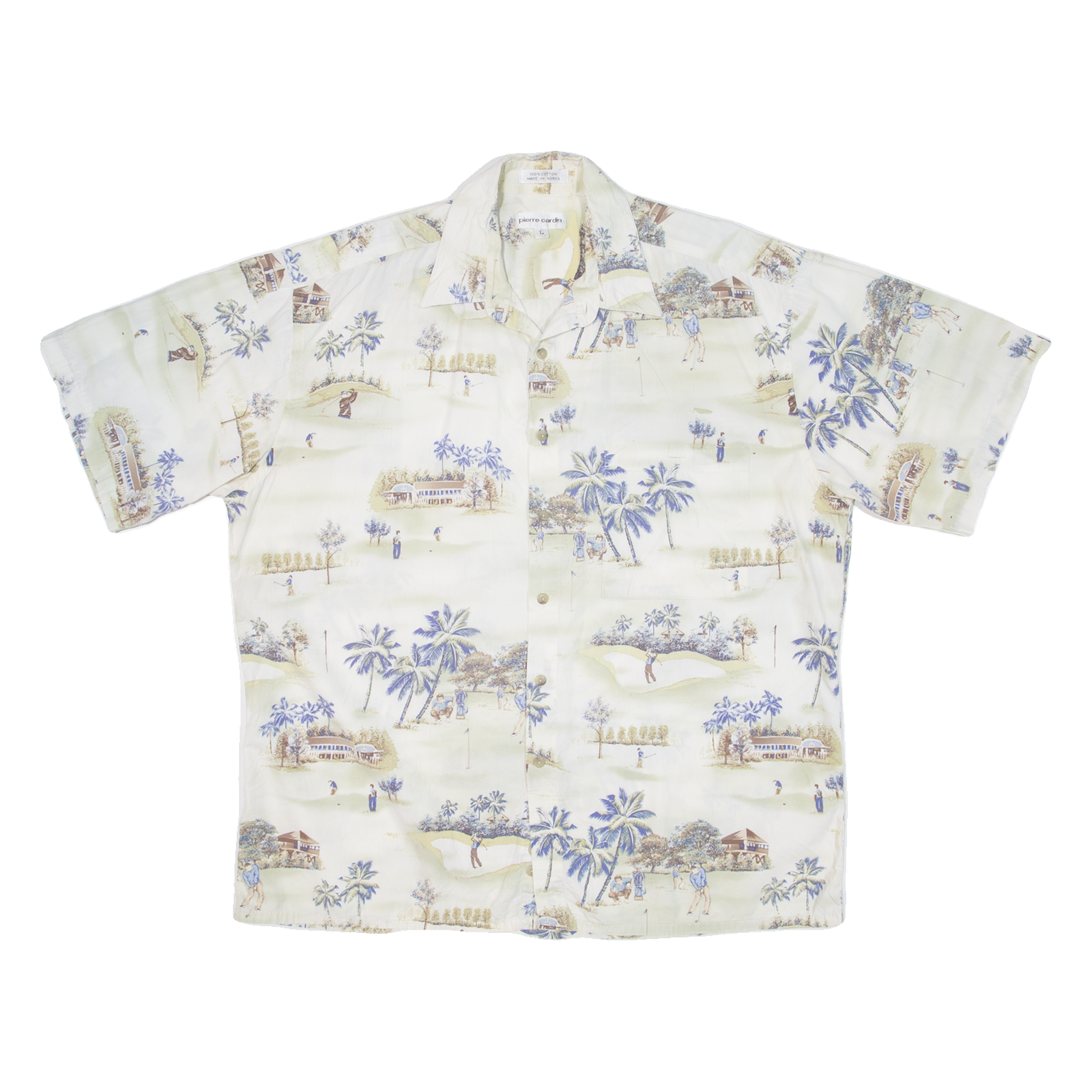 PIERRE CARDIN Golf Mens Shirt Blue L Refurbished - N/A refurbished available on Cerqular