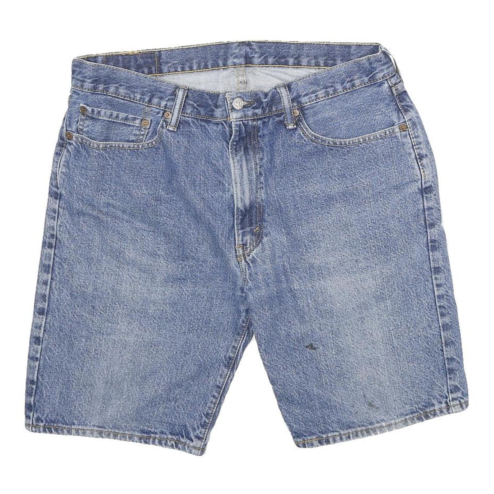 LEVI'S Mens Denim Blue Casual Shorts XL W36 Classic Cotton Blend Refurbished - N/A refurbished available on Cerqular