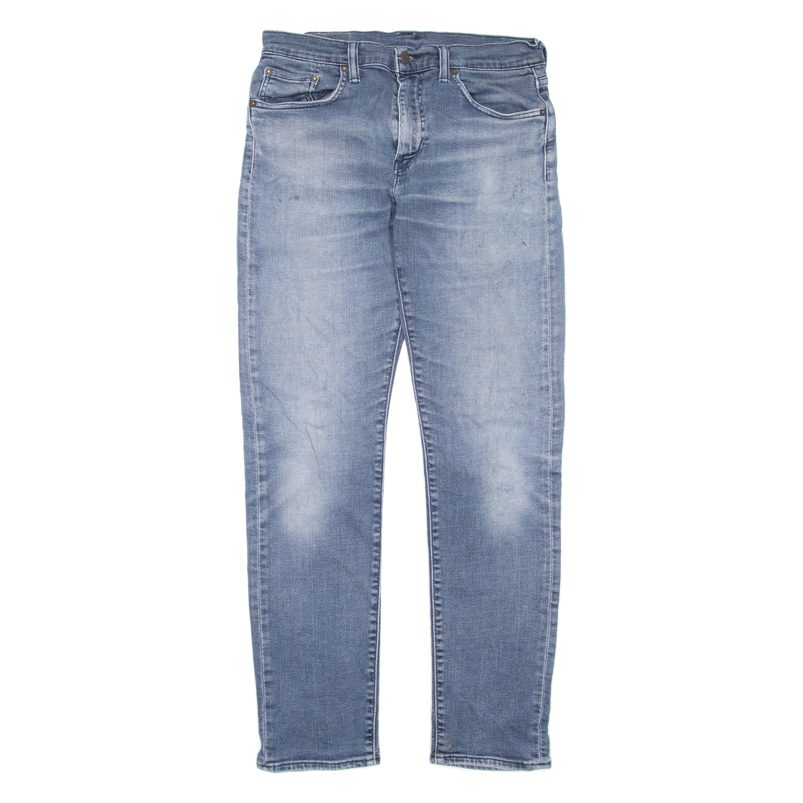 LEVI'S 502 Jeans Mens Blue Regular Tapered Stone Wash W30 L32 Refurbished - N/A refurbished available on Cerqular