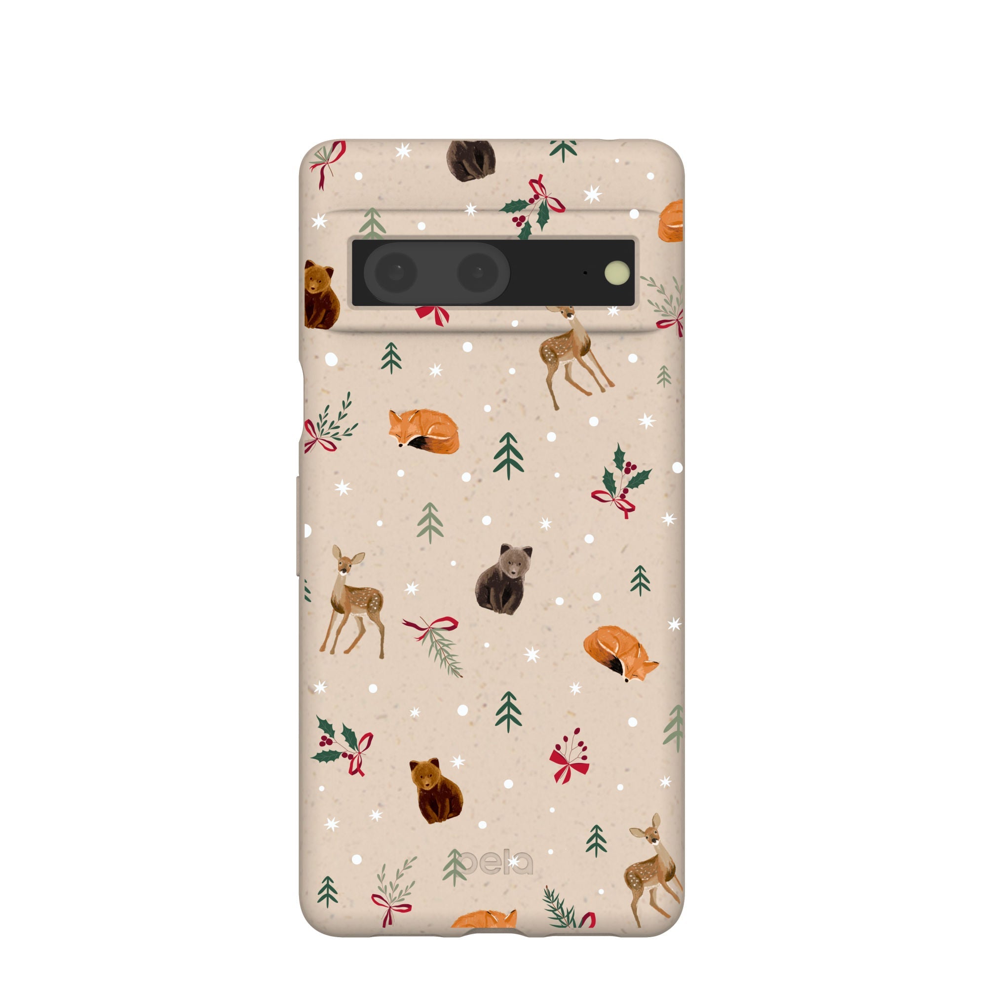 Buy Seashell Winter Woodland Google Pixel 7 Case Refurbished - $65.00 Seashell Winter Woodland Google Pixel 7 Case Refurbished - Pela Case refurbished available on Cerqular