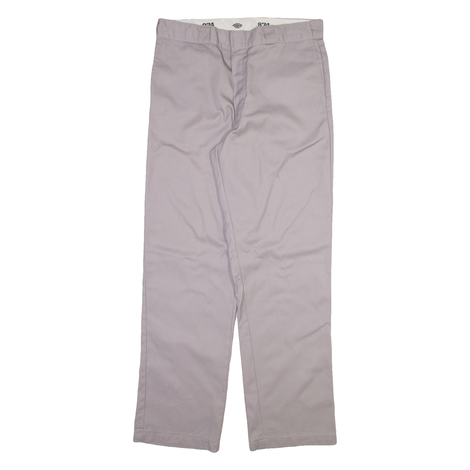 DICKIES 874 Workwear Mens Trousers Grey Regular Straight W36 L33 Refurbished - N/A refurbished available on Cerqular