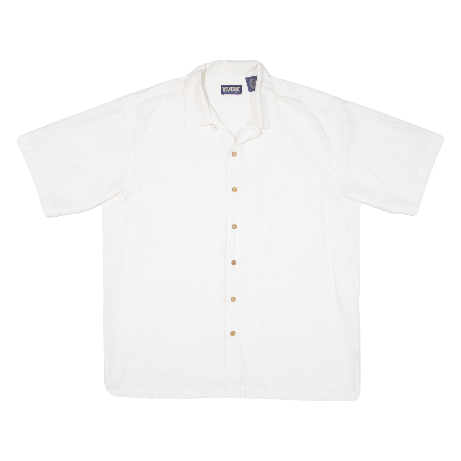 Buy WOLVERINE Mens Plain Shirt White L Refurbished - $18.19 WOLVERINE Mens Plain Shirt White L Refurbished - N/A refurbished available on Cerqular
