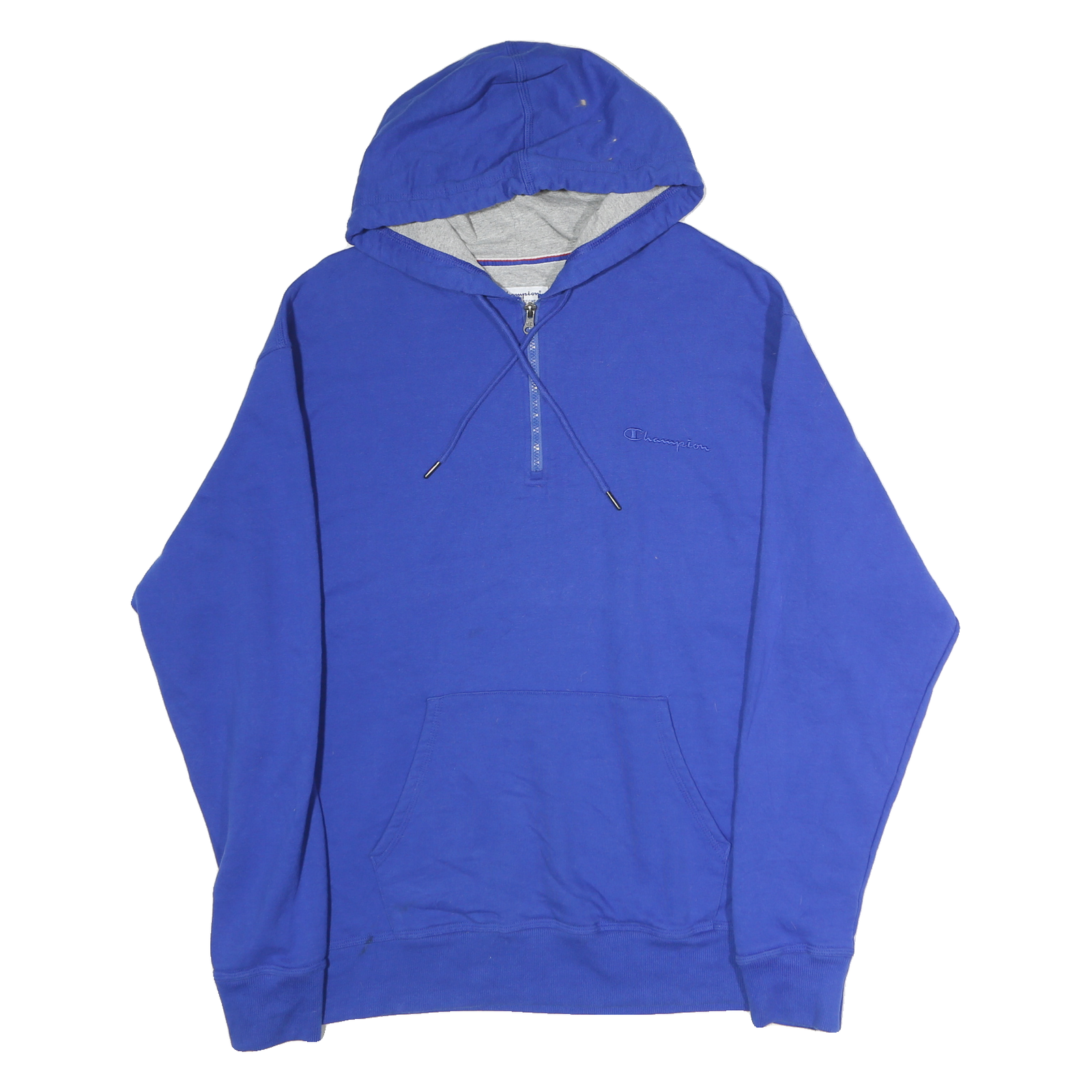 Buy CHAMPION Mens Blue Pullover Hoodie XL Half Zip Sports Casual Sweatshirt Refurbished - $36.39 CHAMPION Mens Blue Pullover Hoodie XL Half Zip Sports Casual Sweatshirt Refurbished - N/A refurbished available on Cerqular