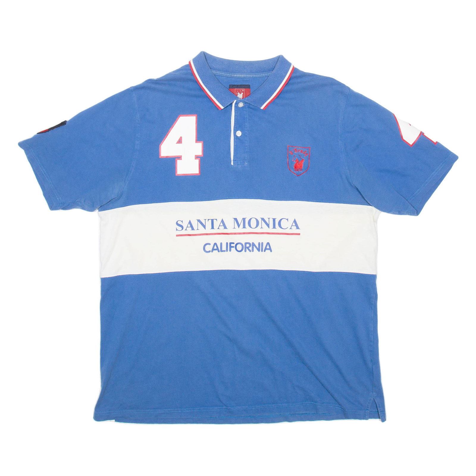 O'BRADY Mens Polo Shirt Blue 2XL Refurbished - N/A refurbished available on Cerqular