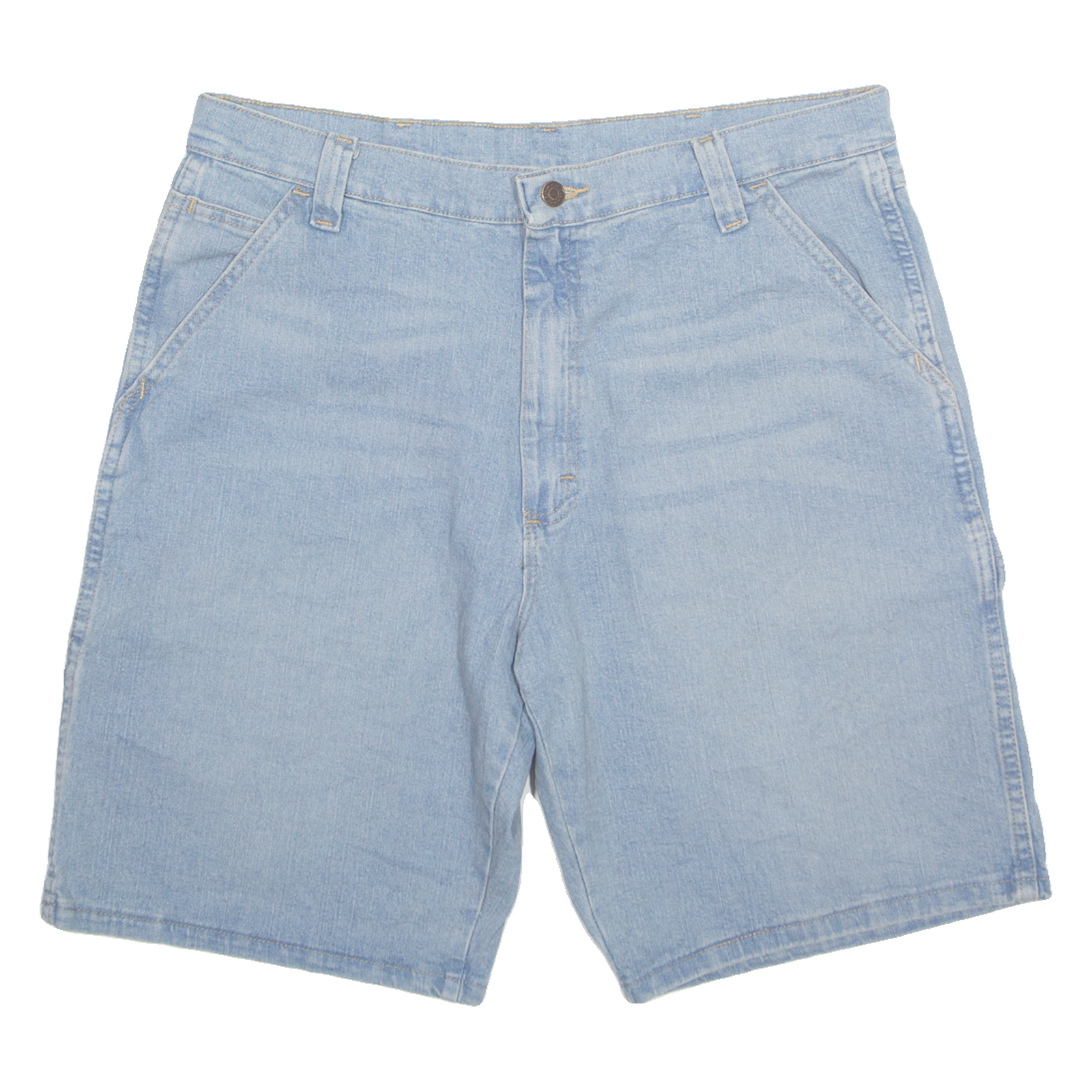 WRANGLER Carpenter Denim Mens Workwear Shorts Blue L W35 Refurbished - N/A refurbished available on Cerqular