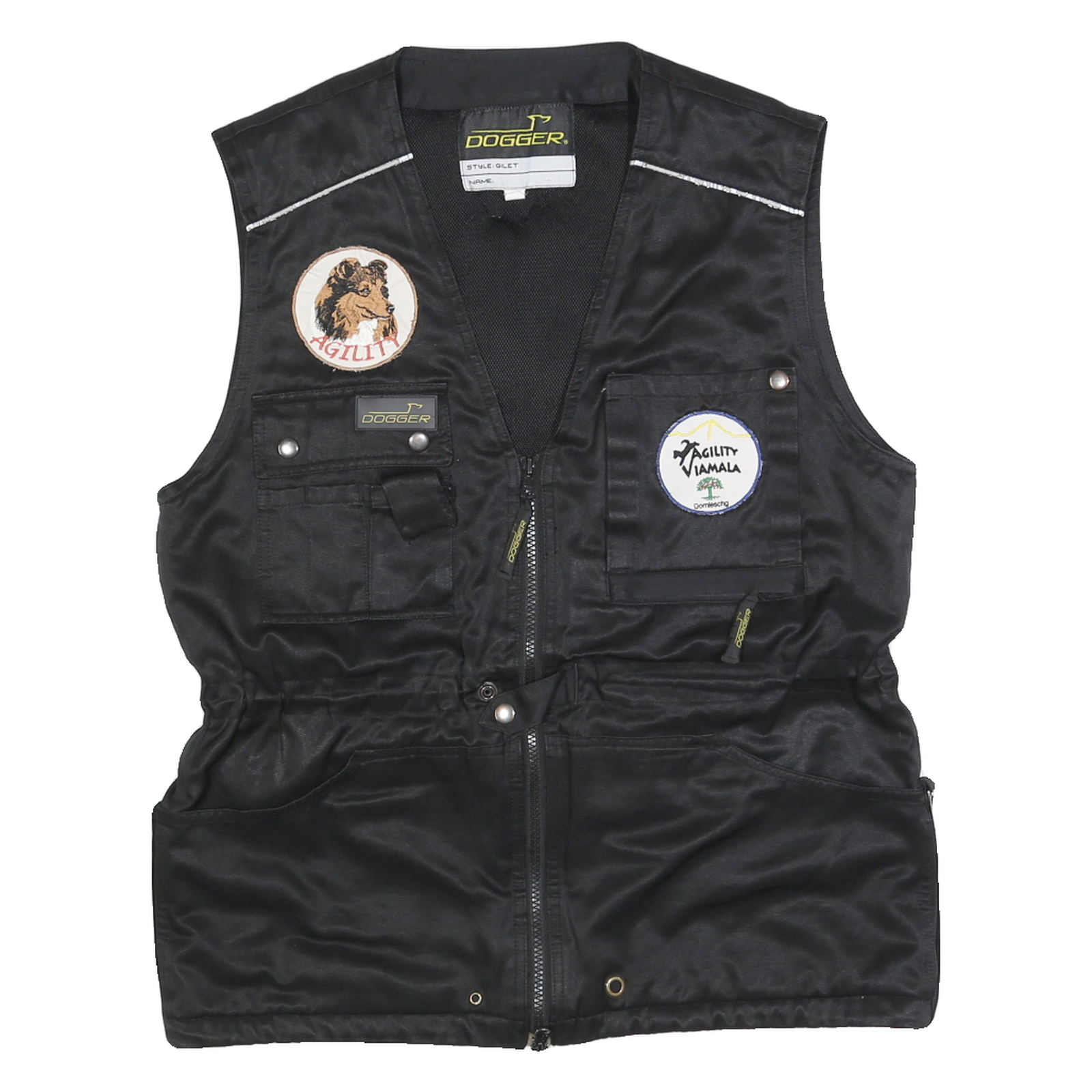 Buy DOGGER Mens Black Agility Gilet M Polyester Blend Woven Zip Vest Outdoor Refurbished - $36.39 DOGGER Mens Black Agility Gilet M Polyester Blend Woven Zip Vest Outdoor Refurbished - N/A refurbished available on Cerqular