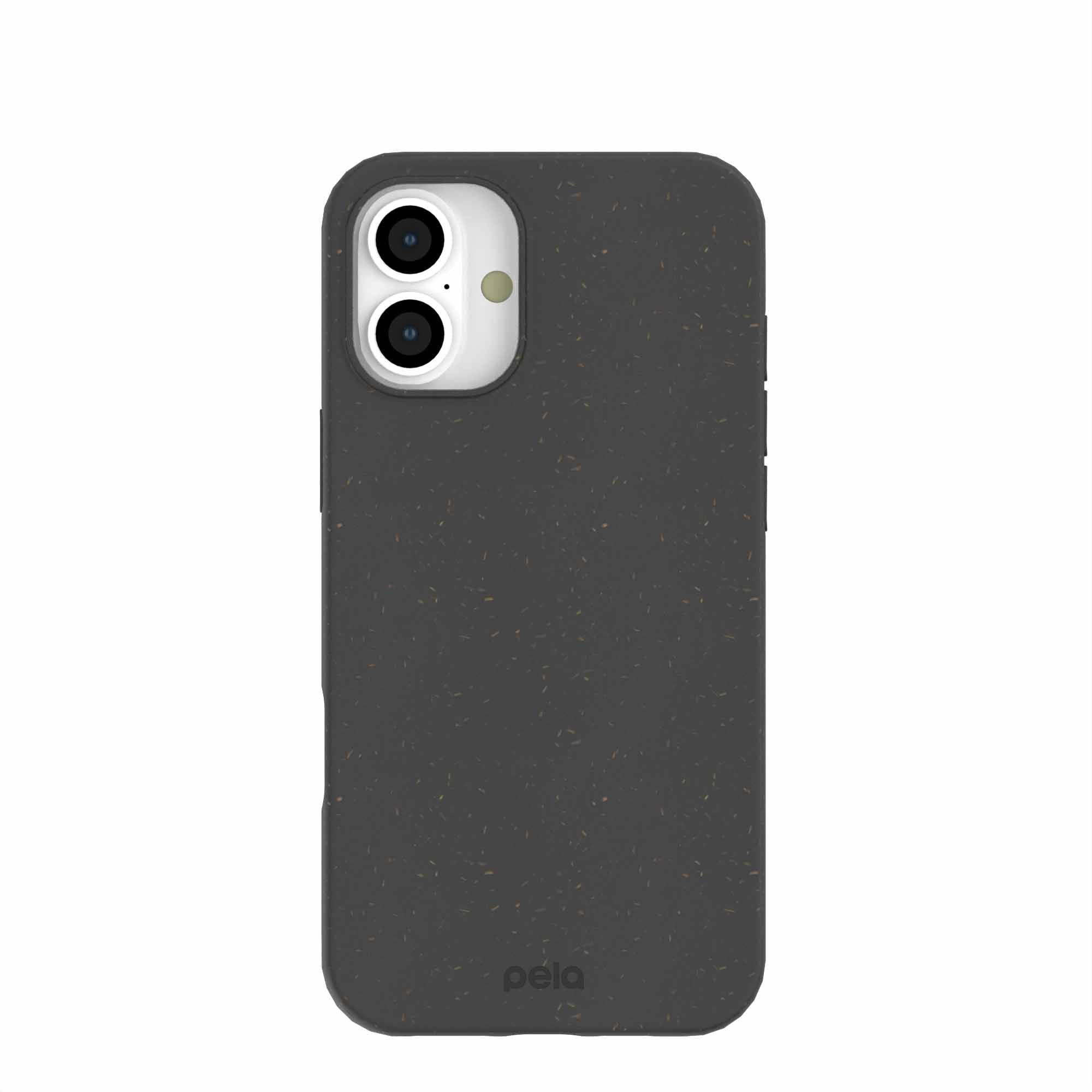 Black iPhone 16 Plus Case Refurbished - Pela Case refurbished available on Cerqular