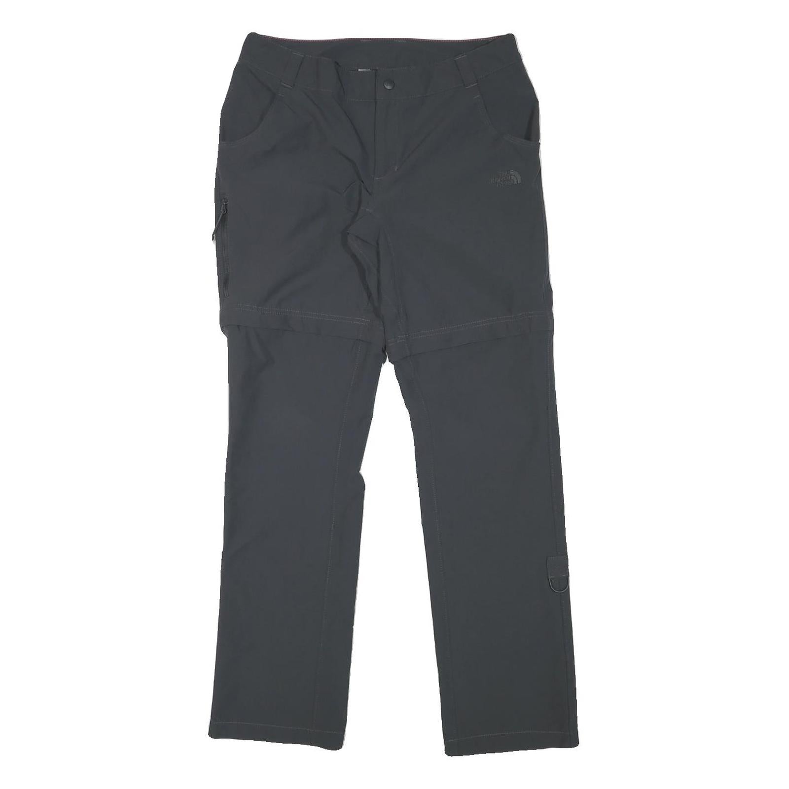 THE NORTH FACE Womens Black Polyester Blend Regular Zip Trousers W31 L31 Outdoor Refurbished - N/A refurbished available on Cerqular