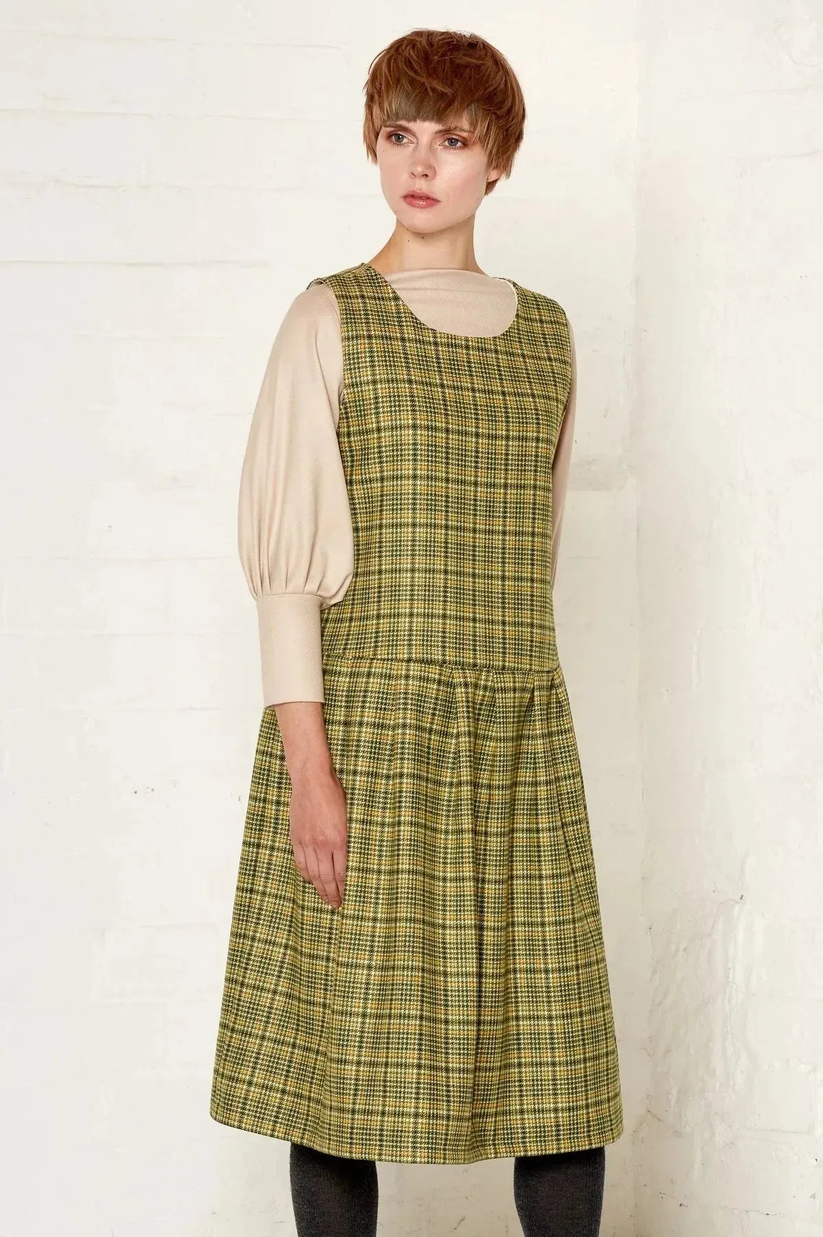 Meryl Dress (Green) | size: S Refurbished - N/A refurbished available on Cerqular