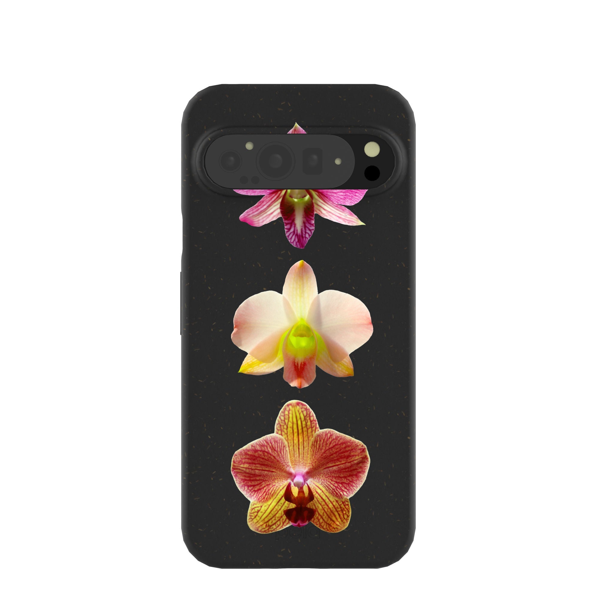 Black Orchids Google Pixel 9 Pro XL Case Refurbished - Pela Case refurbished available on Cerqular