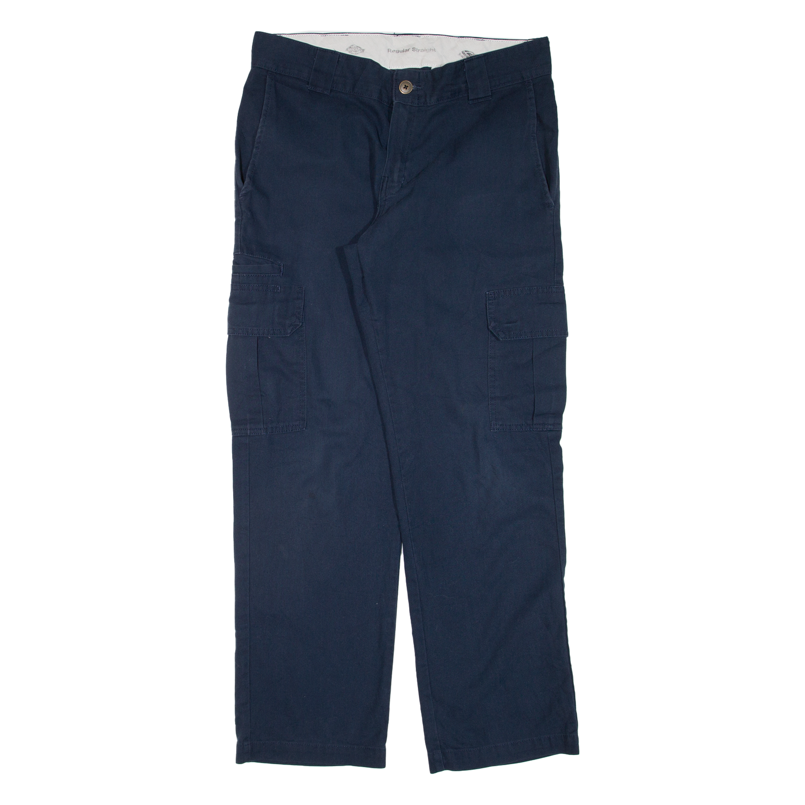 DICKIES Cargo Workwear Mens Trousers Blue Regular Straight W30 L30 Refurbished - N/A refurbished available on Cerqular