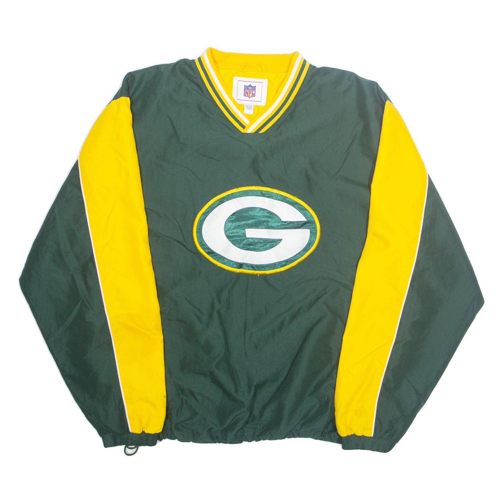 NFL Mens Pullover Jacket Green USA XL Refurbished - N/A refurbished available on Cerqular