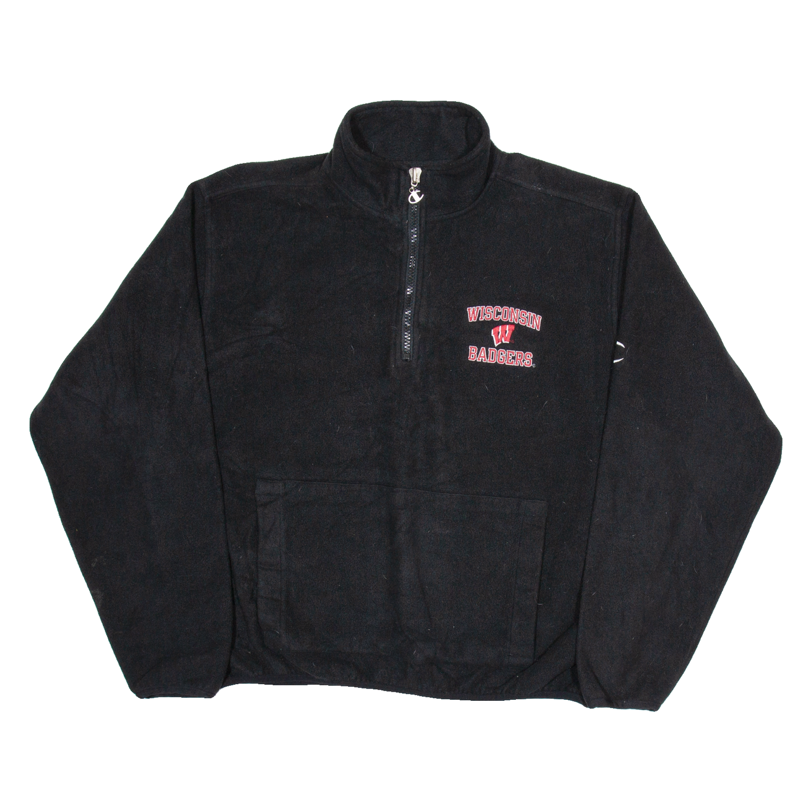 Buy CHAMPION Wisconsin Badgers Mens Jumper Black 1/4 Zip Tight Knit L Refurbished - $36.39 CHAMPION Wisconsin Badgers Mens Jumper Black 1/4 Zip Tight Knit L Refurbished - N/A refurbished available on Cerqular