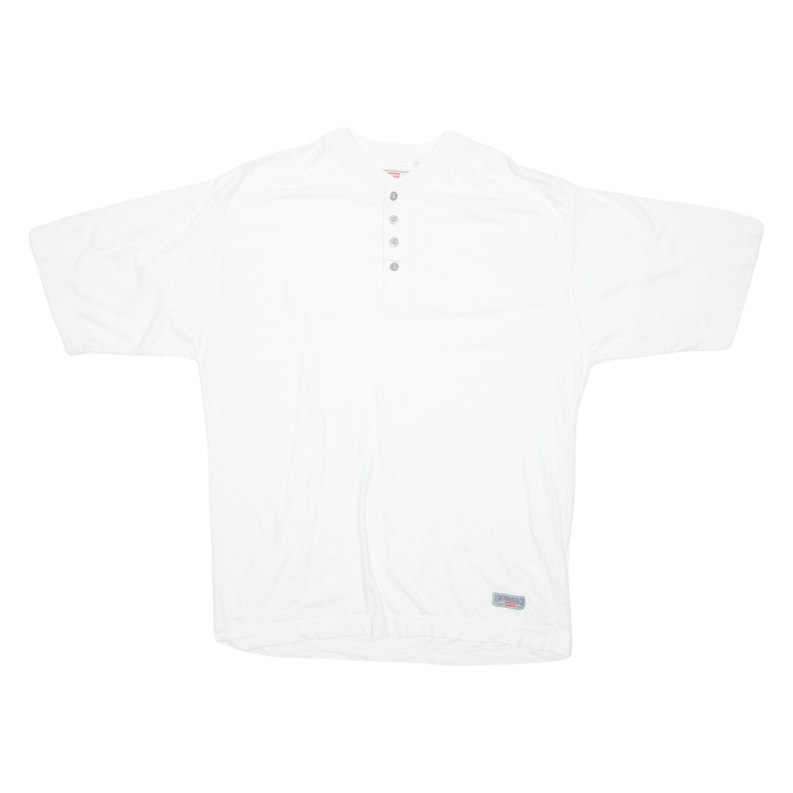 LEVI'S Mens Polo Shirt White L Refurbished - N/A refurbished available on Cerqular