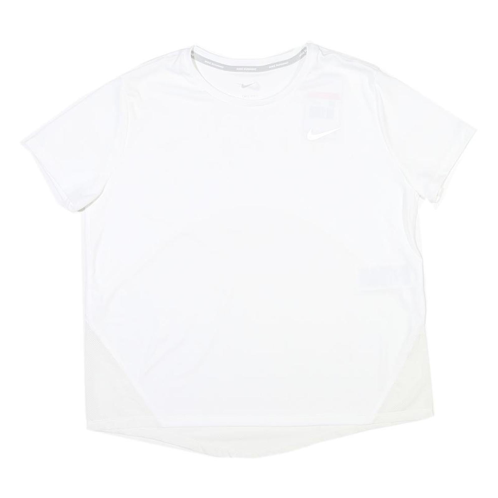 Buy NIKE Womens White Short Sleeve Crew Neck T-Shirt L Athletic Activewear Refurbished - $16.89 NIKE Womens White Short Sleeve Crew Neck T-Shirt L Athletic Activewear Refurbished - N/A refurbished available on Cerqular