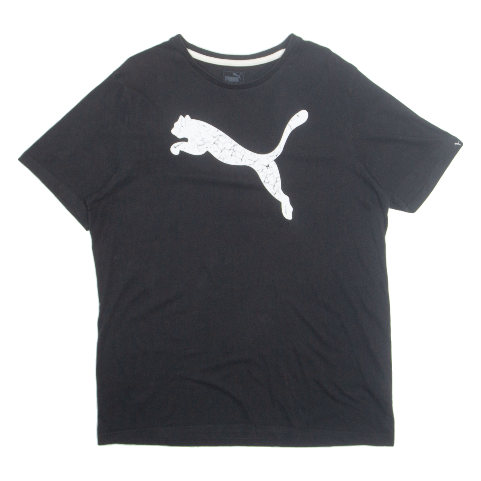 PUMA Mens T-Shirt Black XL Refurbished - N/A refurbished available on Cerqular