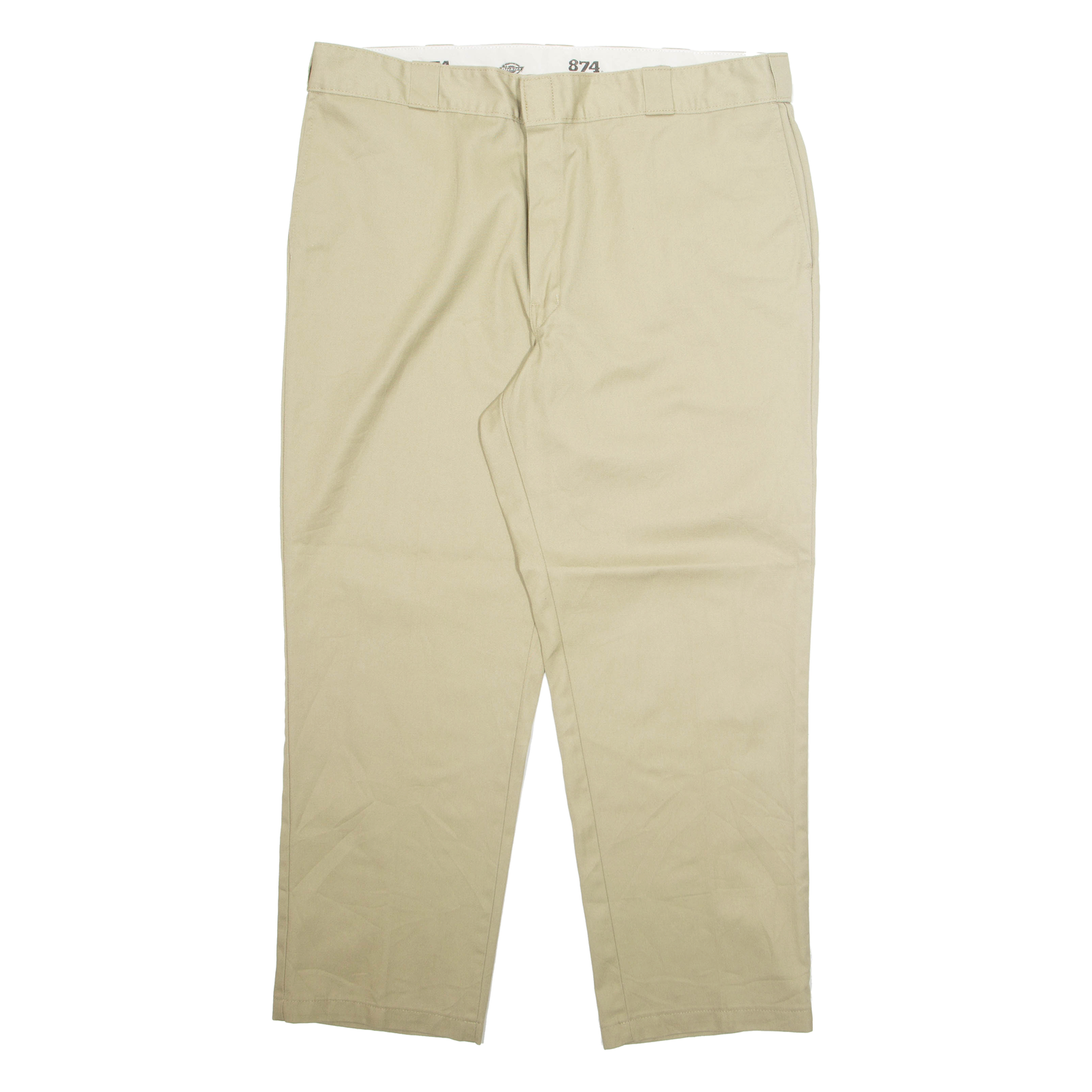 DICKIES Chino 874 Mens Trousers Beige Regular Straight W40 L29 Refurbished - N/A refurbished available on Cerqular