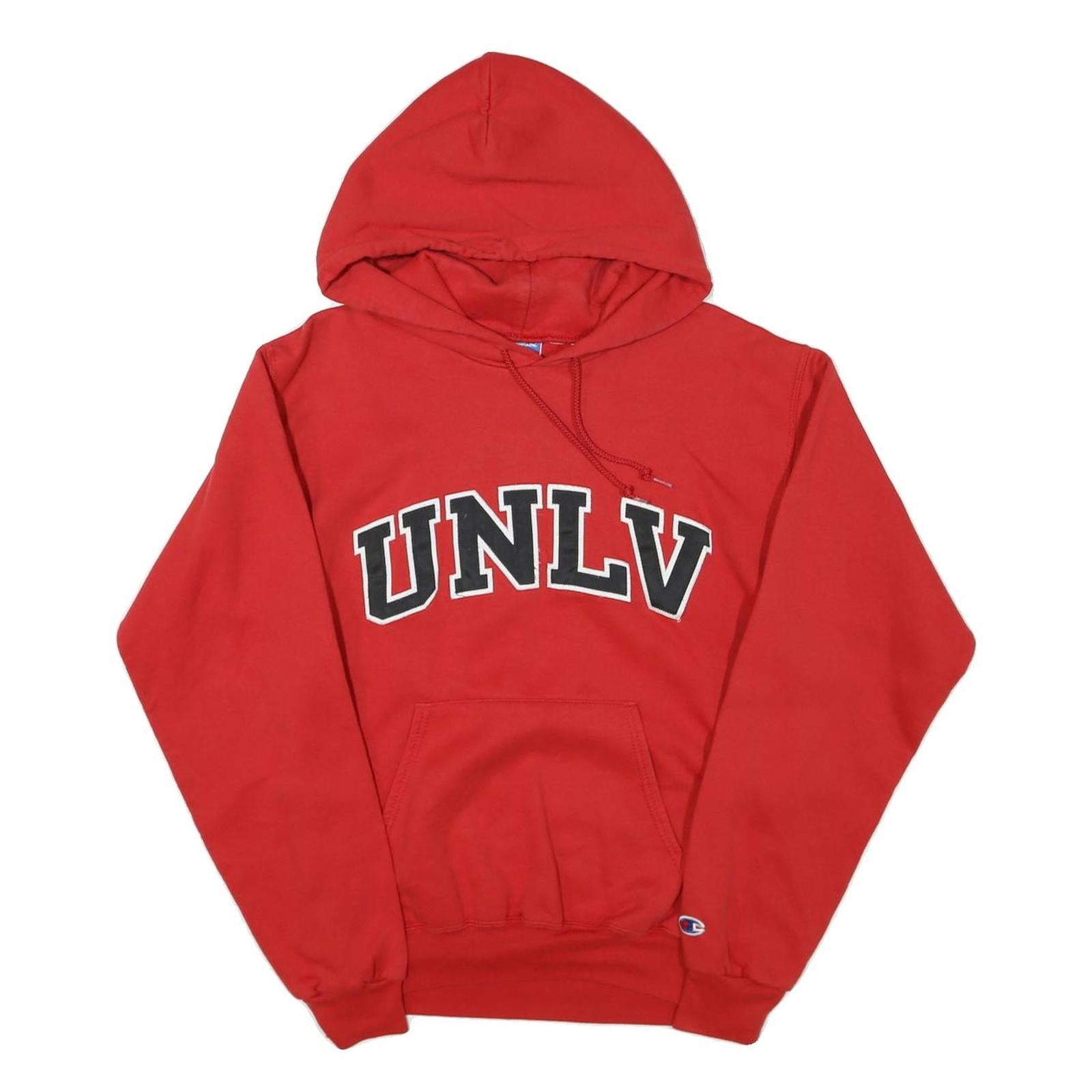 CHAMPION Mens Red UNLV Pullover Hoodie S Cotton Blend Casual Sweatshirt Refurbished - N/A refurbished available on Cerqular