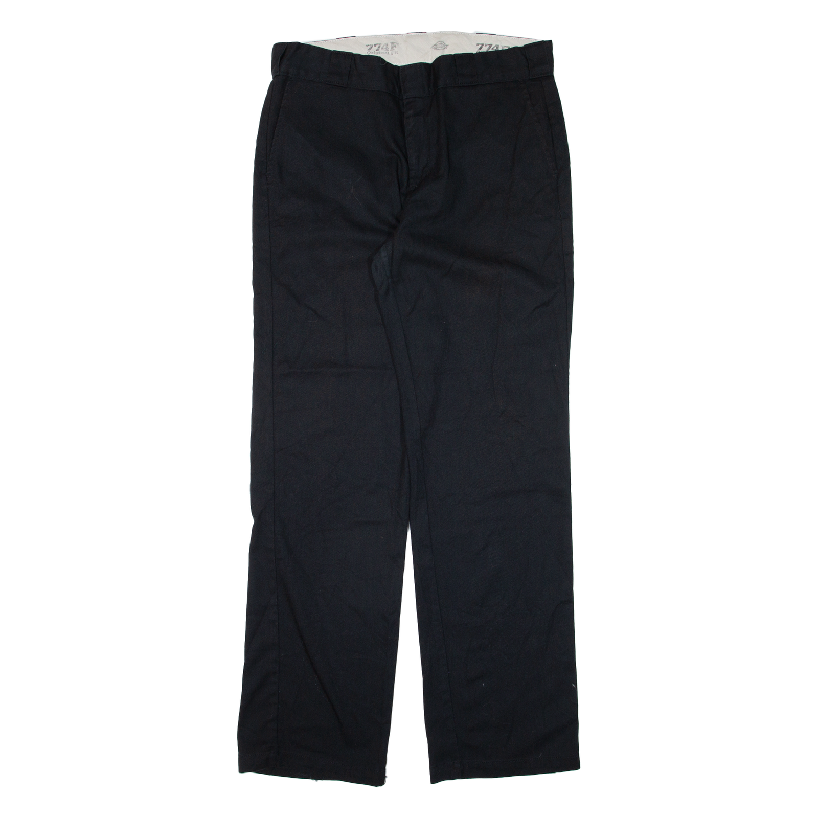 DICKIES 774 Workwear Womens Trousers Black Regular Straight W32 L32 Refurbished - N/A refurbished available on Cerqular