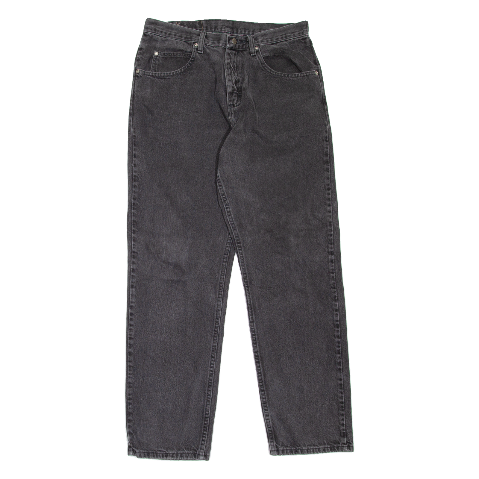 WRANGLER Mens Jeans Grey Relaxed Tapered W33 L32 Refurbished - N/A refurbished available on Cerqular