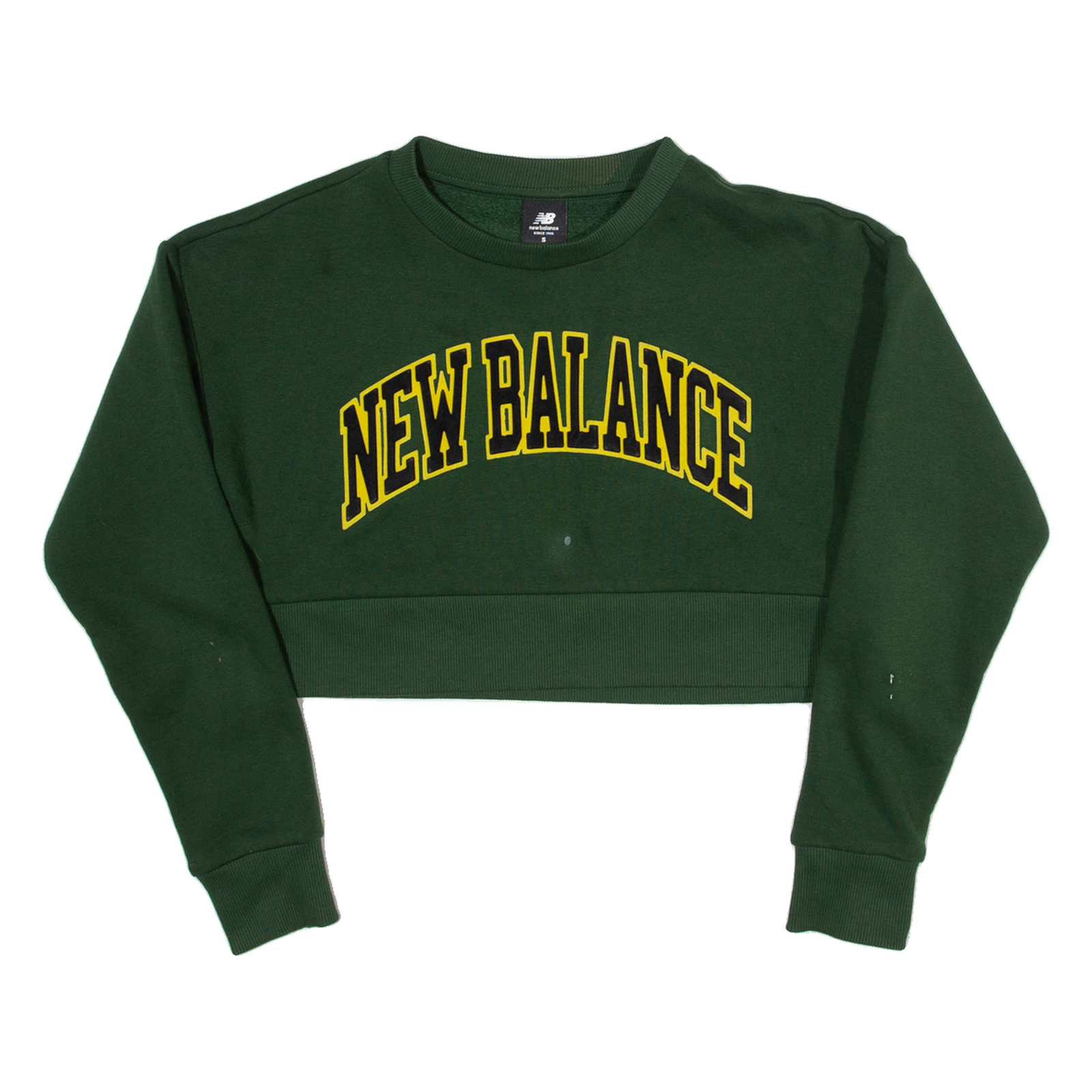 Buy NEW BALANCE Cropped Womens Sweatshirt Green S Refurbished - $28.59 NEW BALANCE Cropped Womens Sweatshirt Green S Refurbished - N/A refurbished available on Cerqular