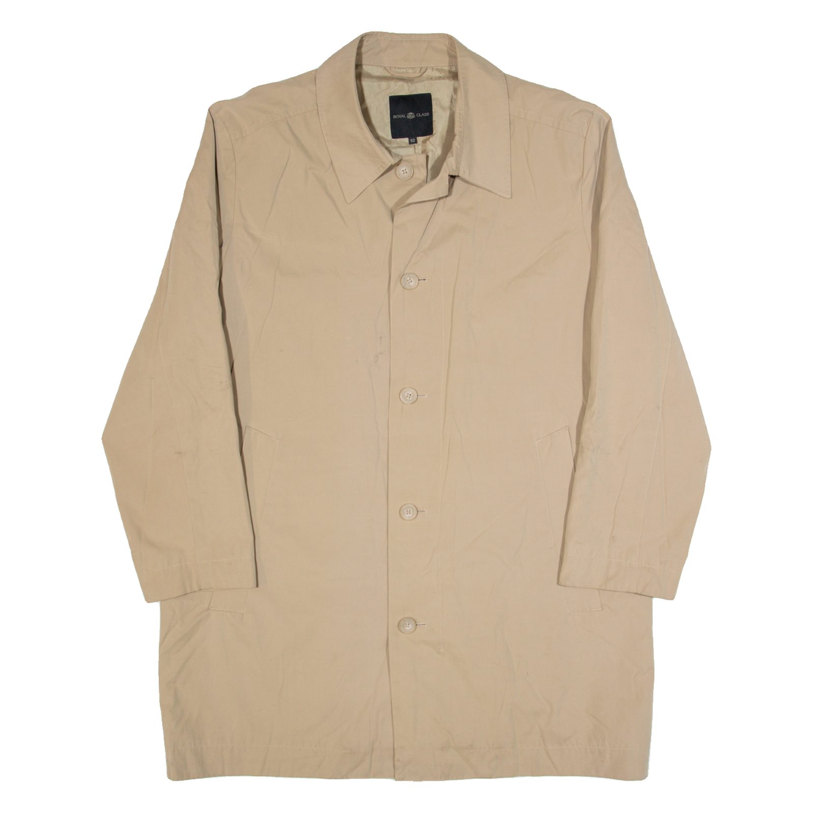 Buy ROYAL CLASS Mens Trench Jacket Beige L Refurbished - $36.39 ROYAL CLASS Mens Trench Jacket Beige L Refurbished - N/A refurbished available on Cerqular