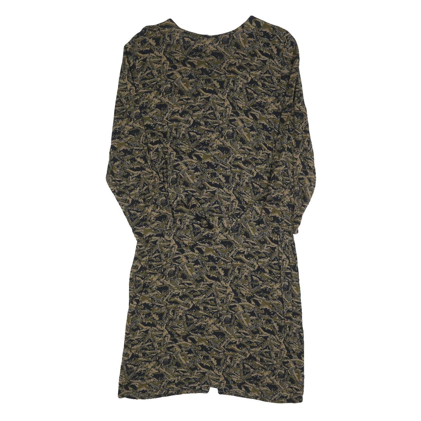 Buy Womens Black & Beige Printed Day Polyester Dress S Abstract Pattern Long Sleeve Refurbished - $27.29 Womens Black & Beige Printed Day Polyester Dress S Abstract Pattern Long Sleeve Refurbished - N/A refurbished available on Cerqular