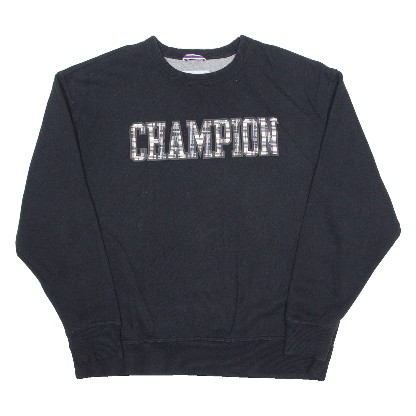 CHAMPION Mens Sweatshirt Black XL Refurbished - N/A refurbished available on Cerqular