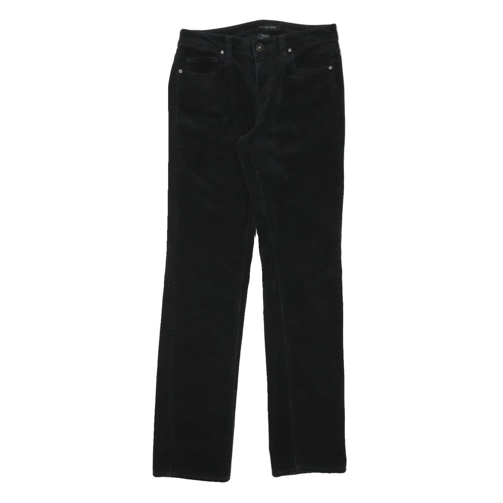 Buy CALVIN KLEIN JEANS Womens Cotton Blend Black Regular Straight Trousers W30 L31 Refurbished - $33.79 CALVIN KLEIN JEANS Womens Cotton Blend Black Regular Straight Trousers W30 L31 Refurbished - N/A refurbished available on Cerqular