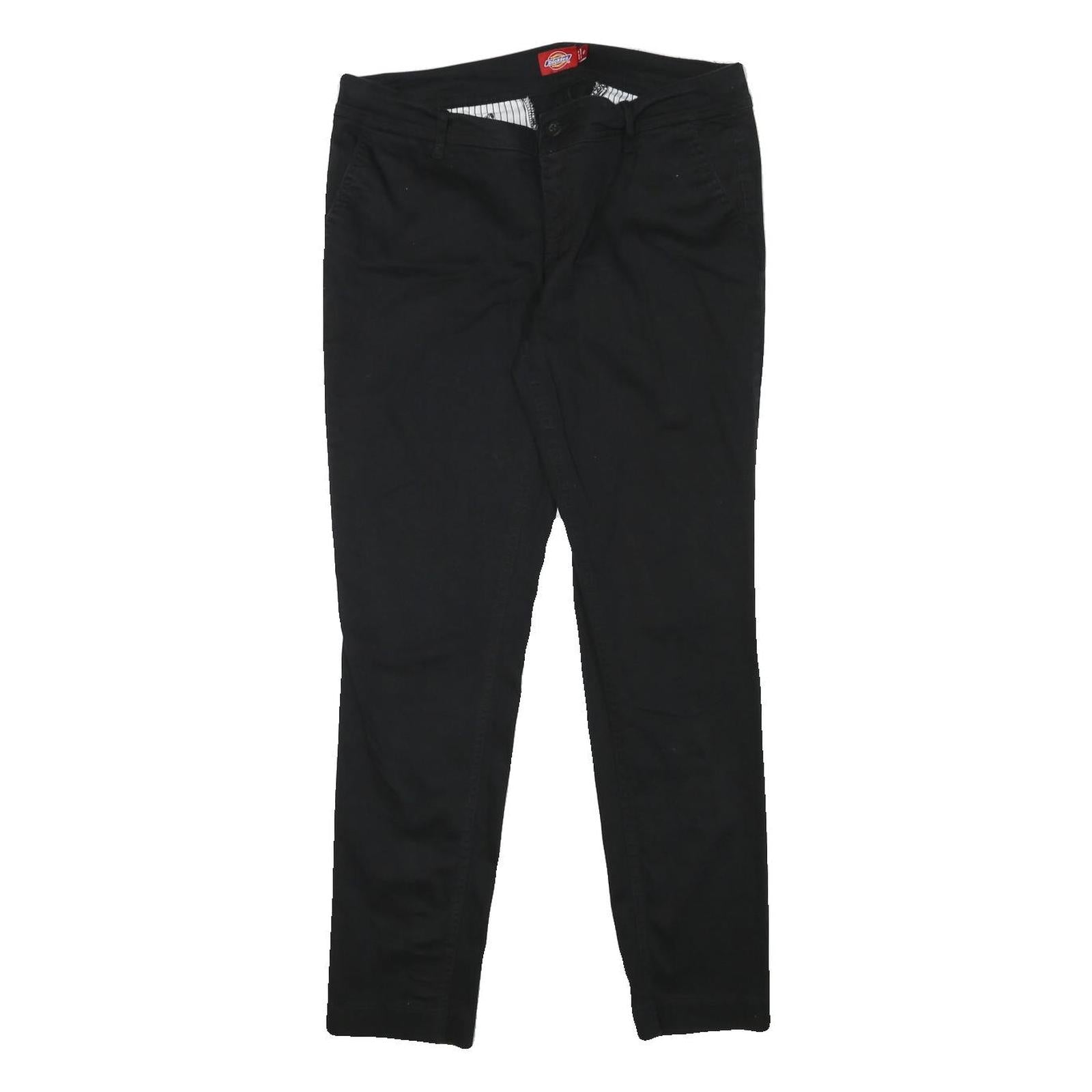 Buy DICKIES Womens Cotton Blend Black Slim Tapered Trousers W33 L29 Refurbished - $42.89 DICKIES Womens Cotton Blend Black Slim Tapered Trousers W33 L29 Refurbished - N/A refurbished available on Cerqular
