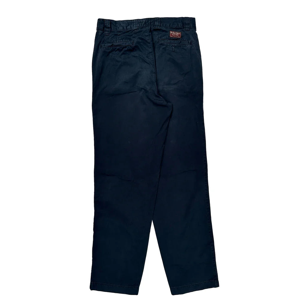 Marlboro Classics Chinos - 30W 32L Navy Cotton Refurbished - Thrifted (note: this is a term often used to describe second- refurbished available on Cerqular