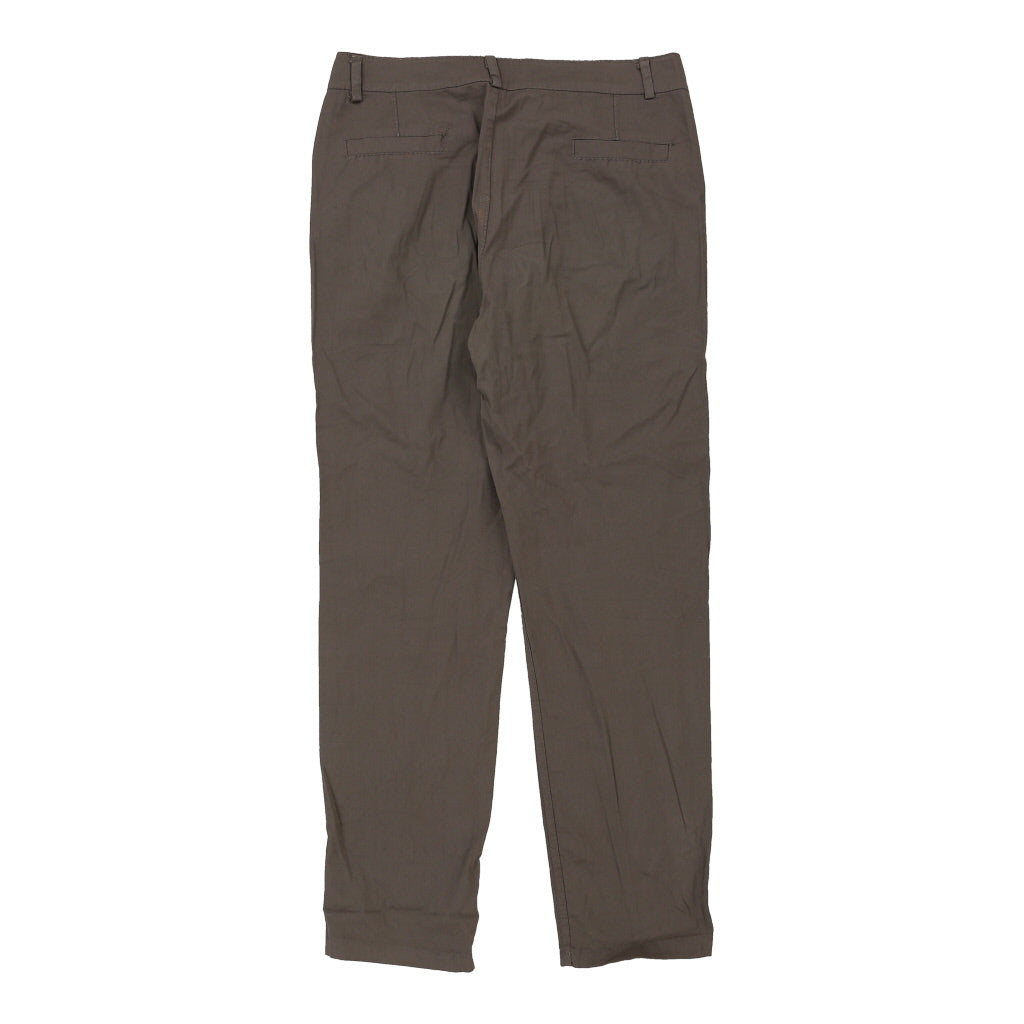 Unbranded Trousers - Small Brown Cotton Refurbished - Thrifted (note: this is a term often used to describe second- refurbished available on Cerqular