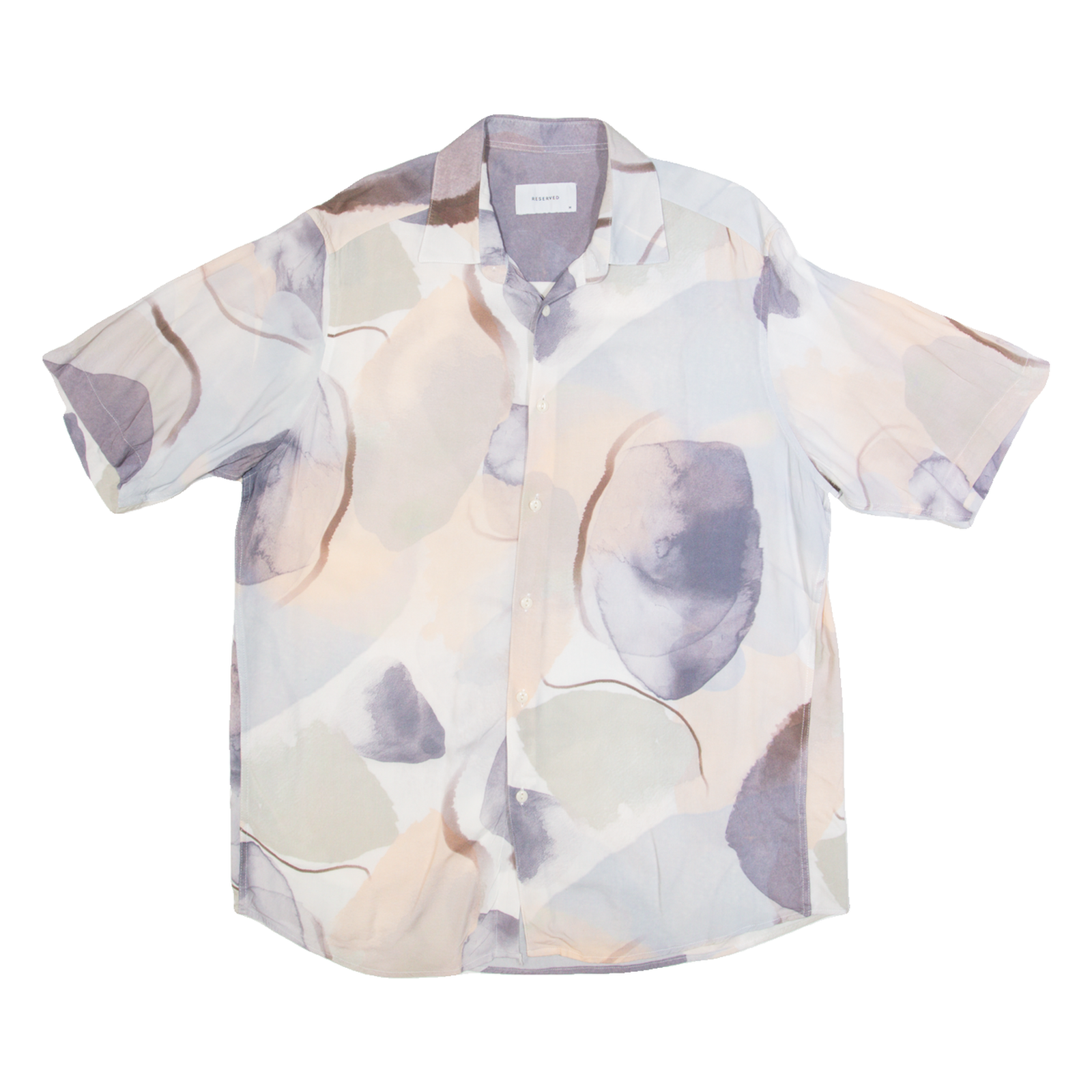 Buy RESERVED Mens Shirt Cream Crazy Pattern M Refurbished - $18.19 RESERVED Mens Shirt Cream Crazy Pattern M Refurbished - N/A refurbished available on Cerqular