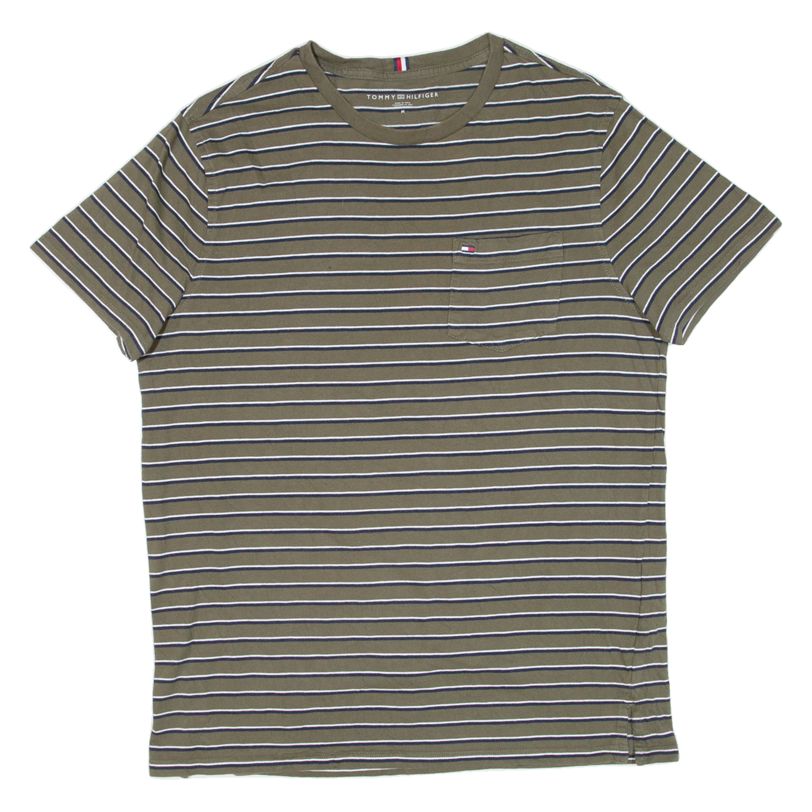TOMMY HILFIGER Womens T-Shirt Green M Refurbished - N/A refurbished available on Cerqular